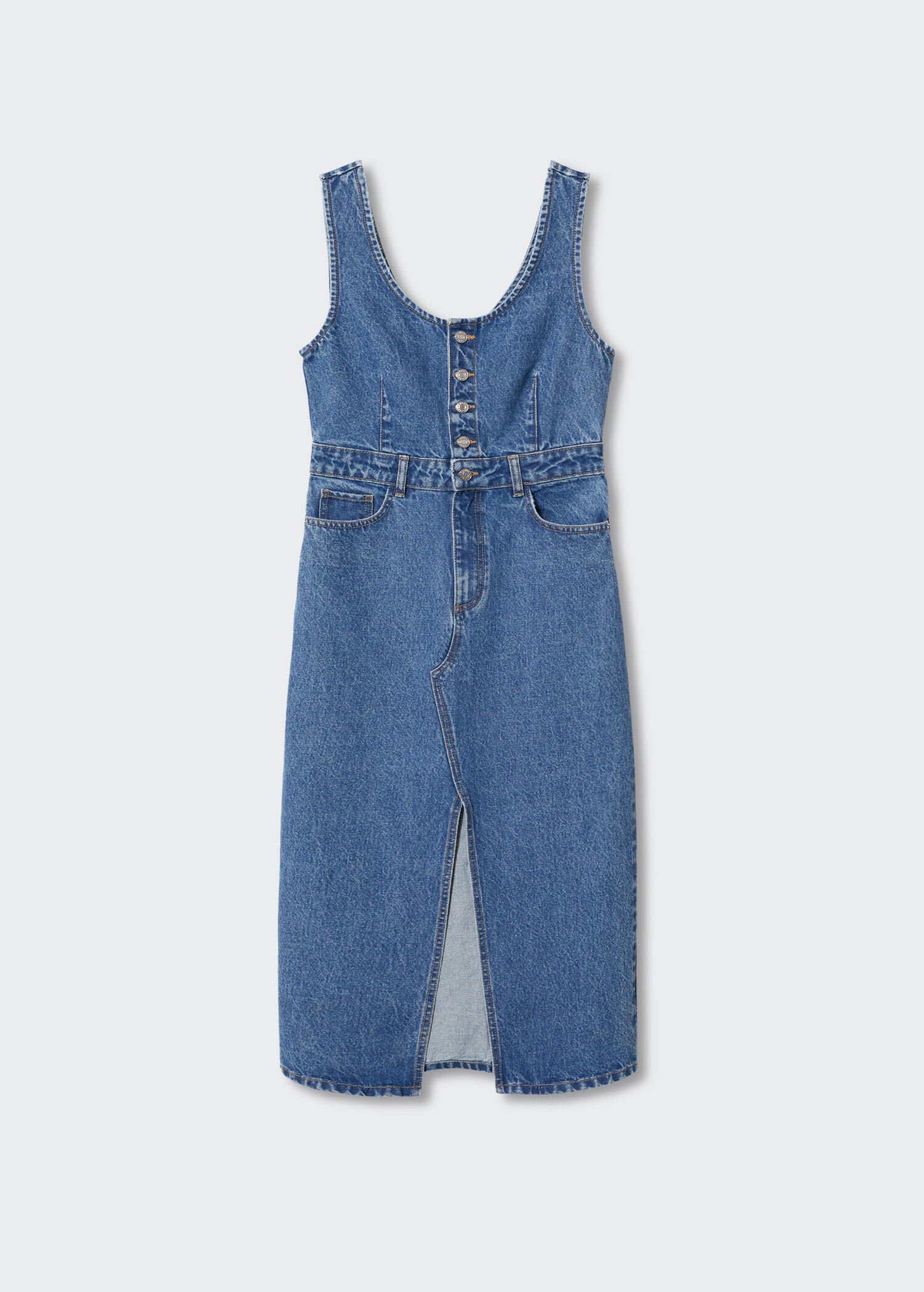 Robe en jean boutons - Article sans modèle