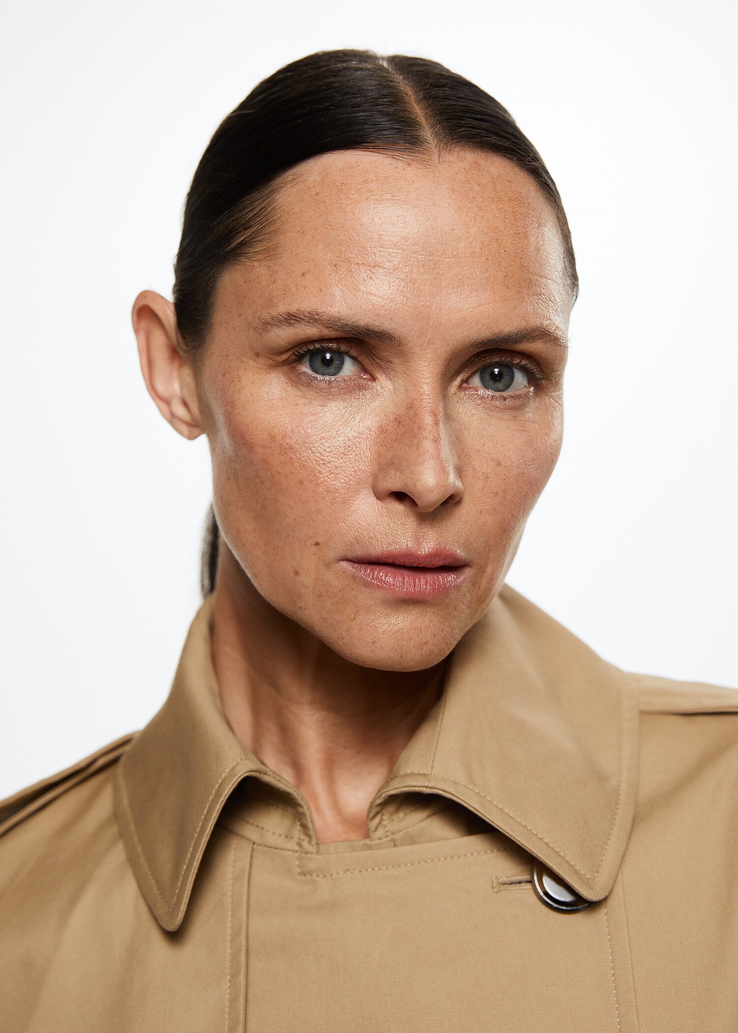 Cotton classic trench coat - Details of the article 6