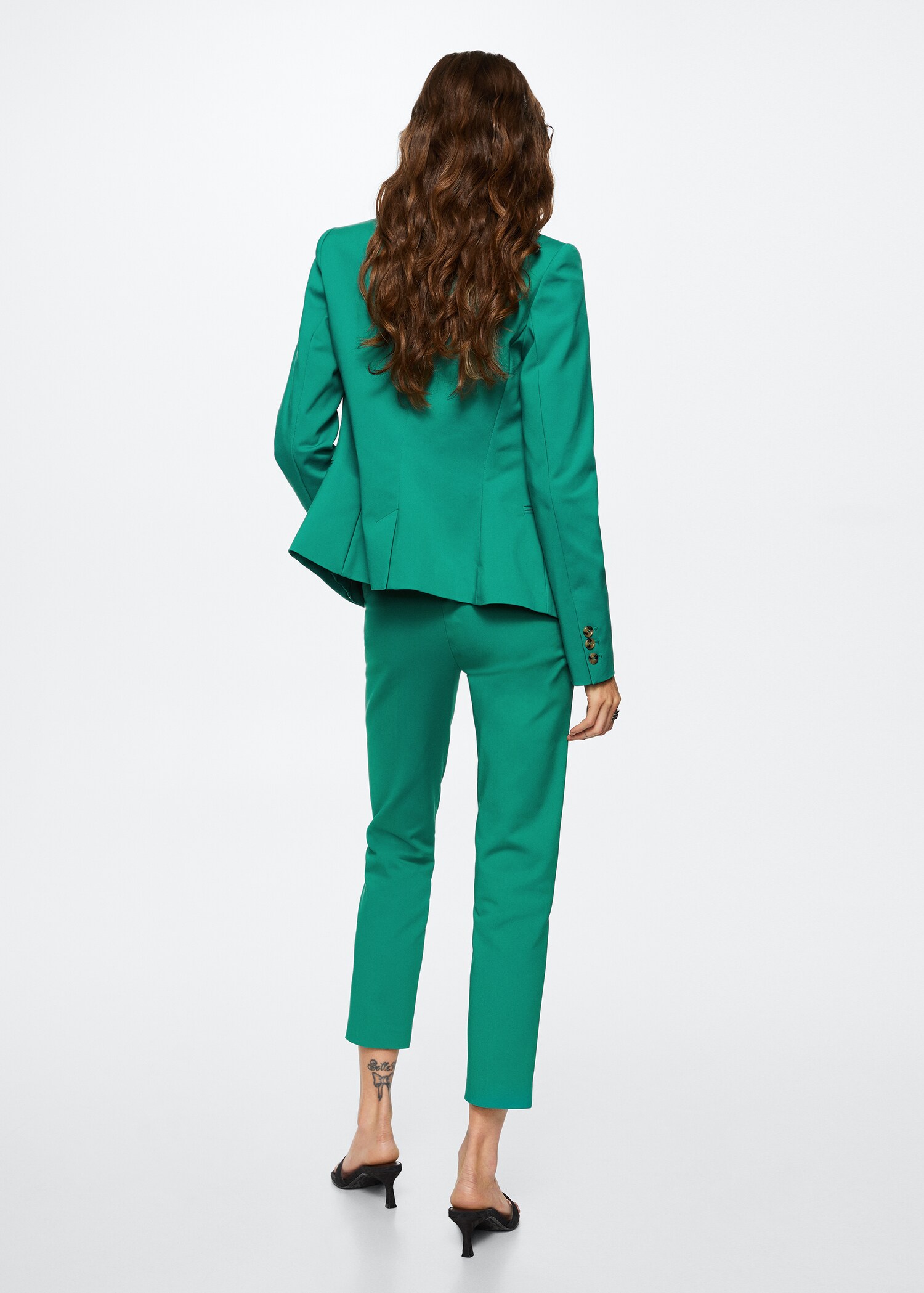 Veste de costume structurée - Verso de l’article
