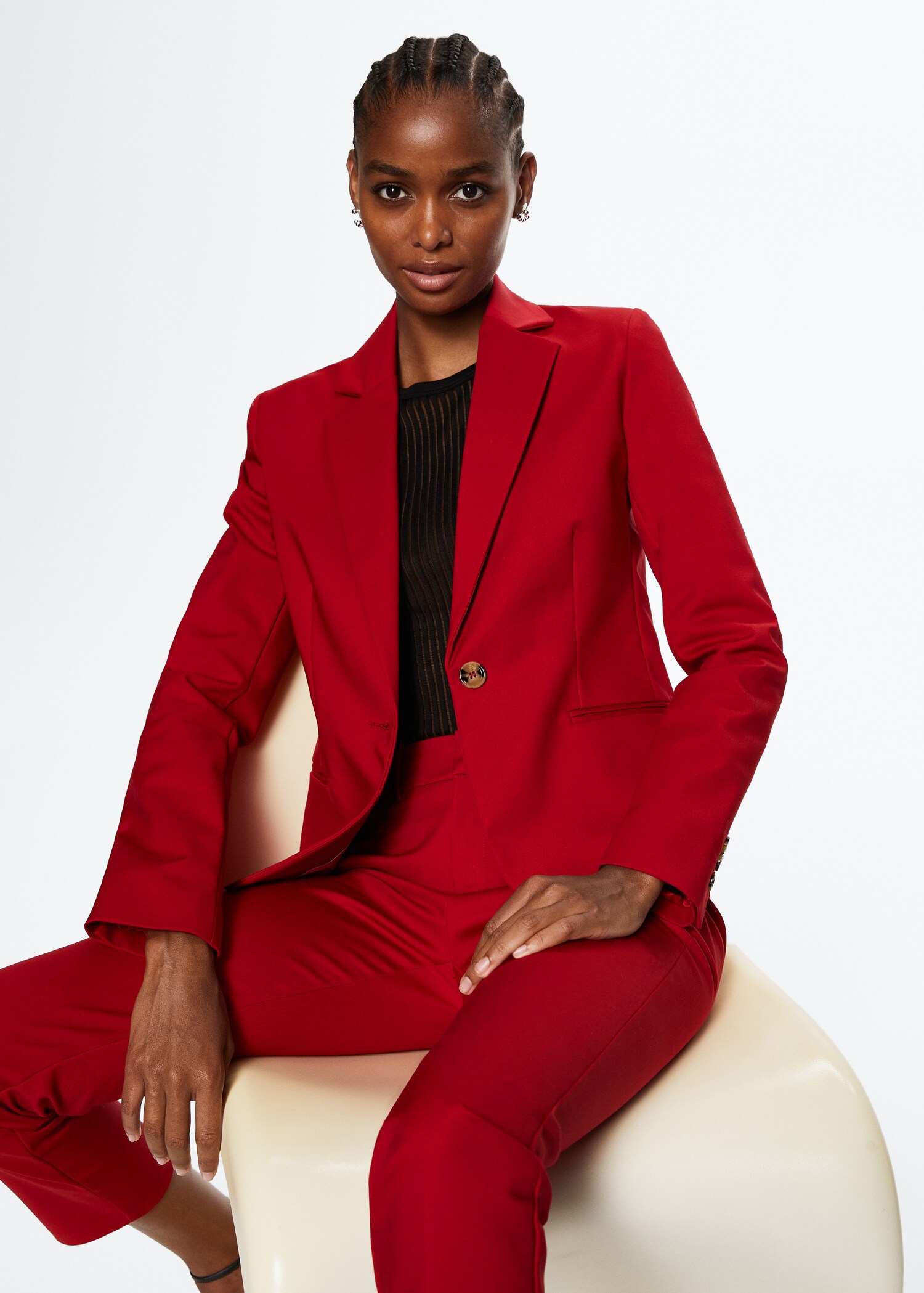 Structured suit blazer - Details of the article 2