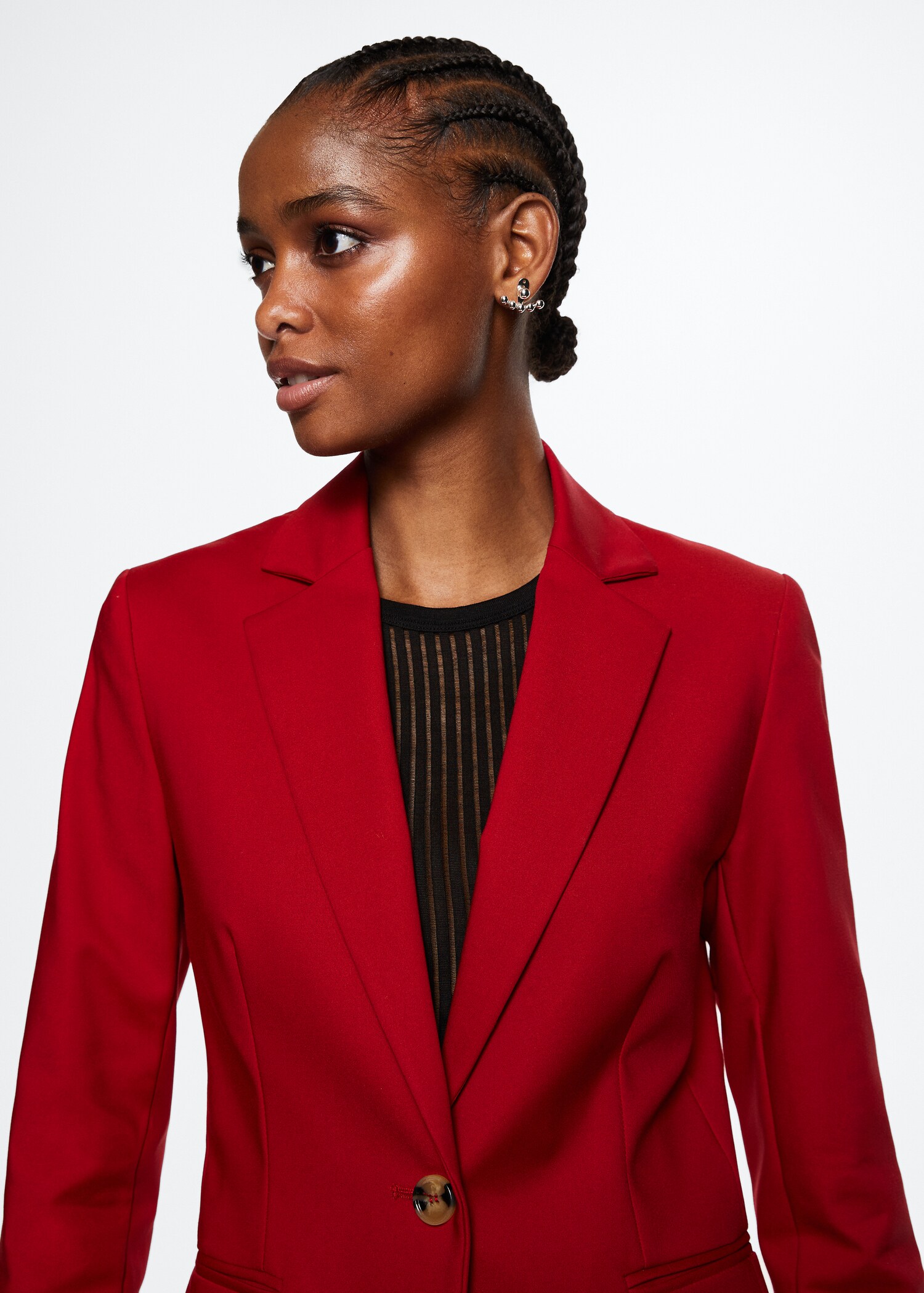 Structured suit blazer - Details of the article 4