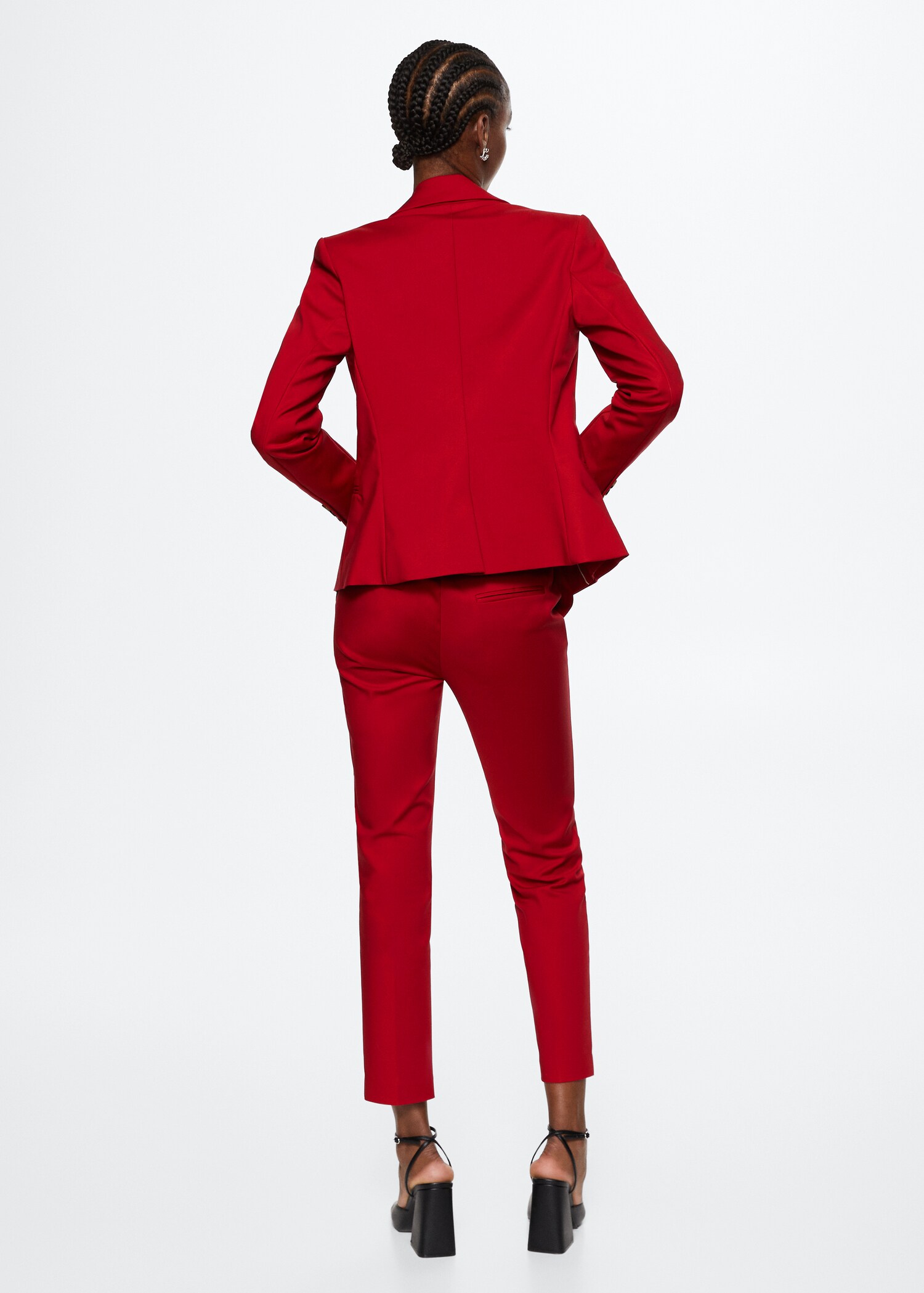 Structured suit blazer - Reverse of the article