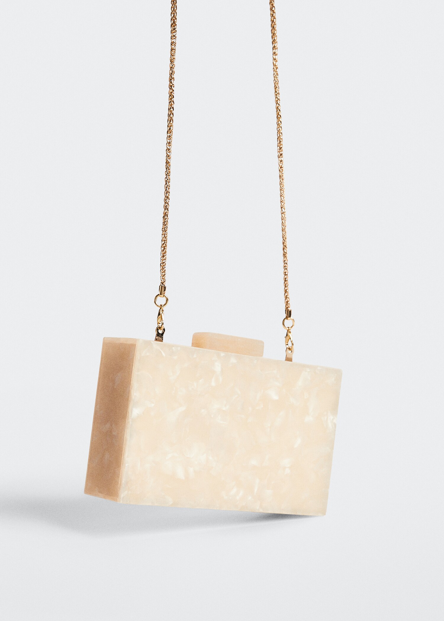 Chain clutch bag - Medium plane