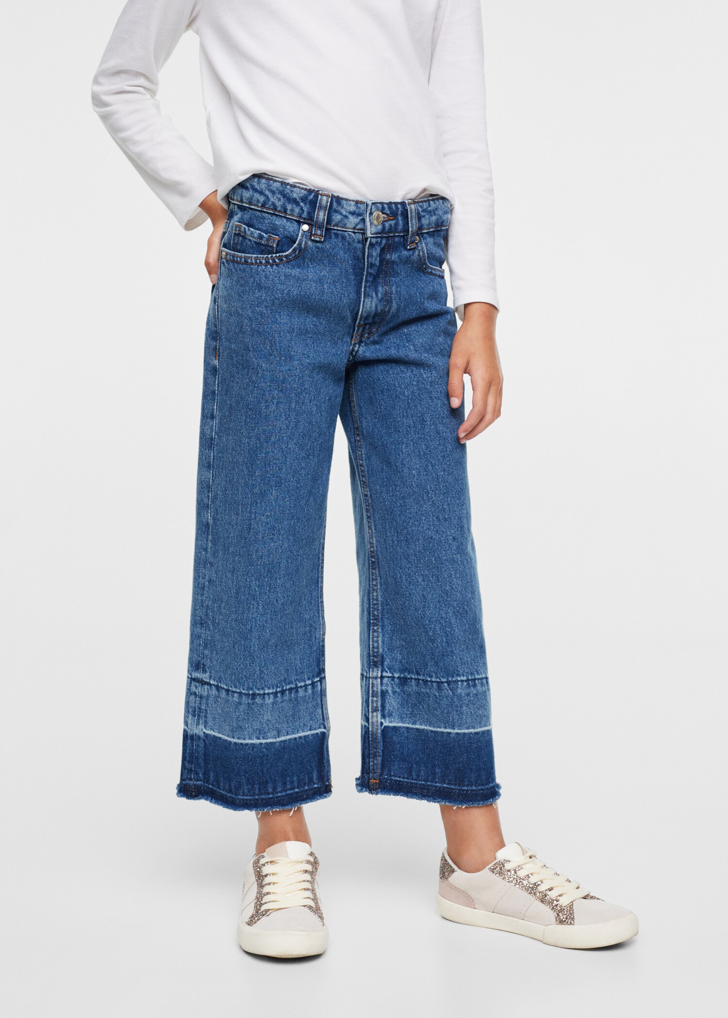 Jeans culotte costura - Detalle del artículo 1
