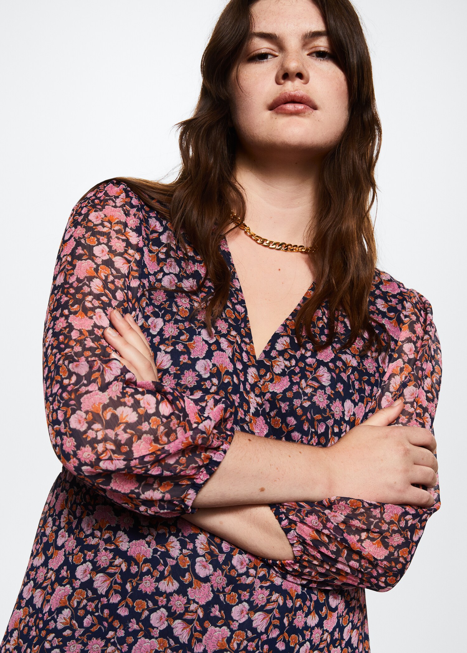 Floral print dress - Details of the article 5