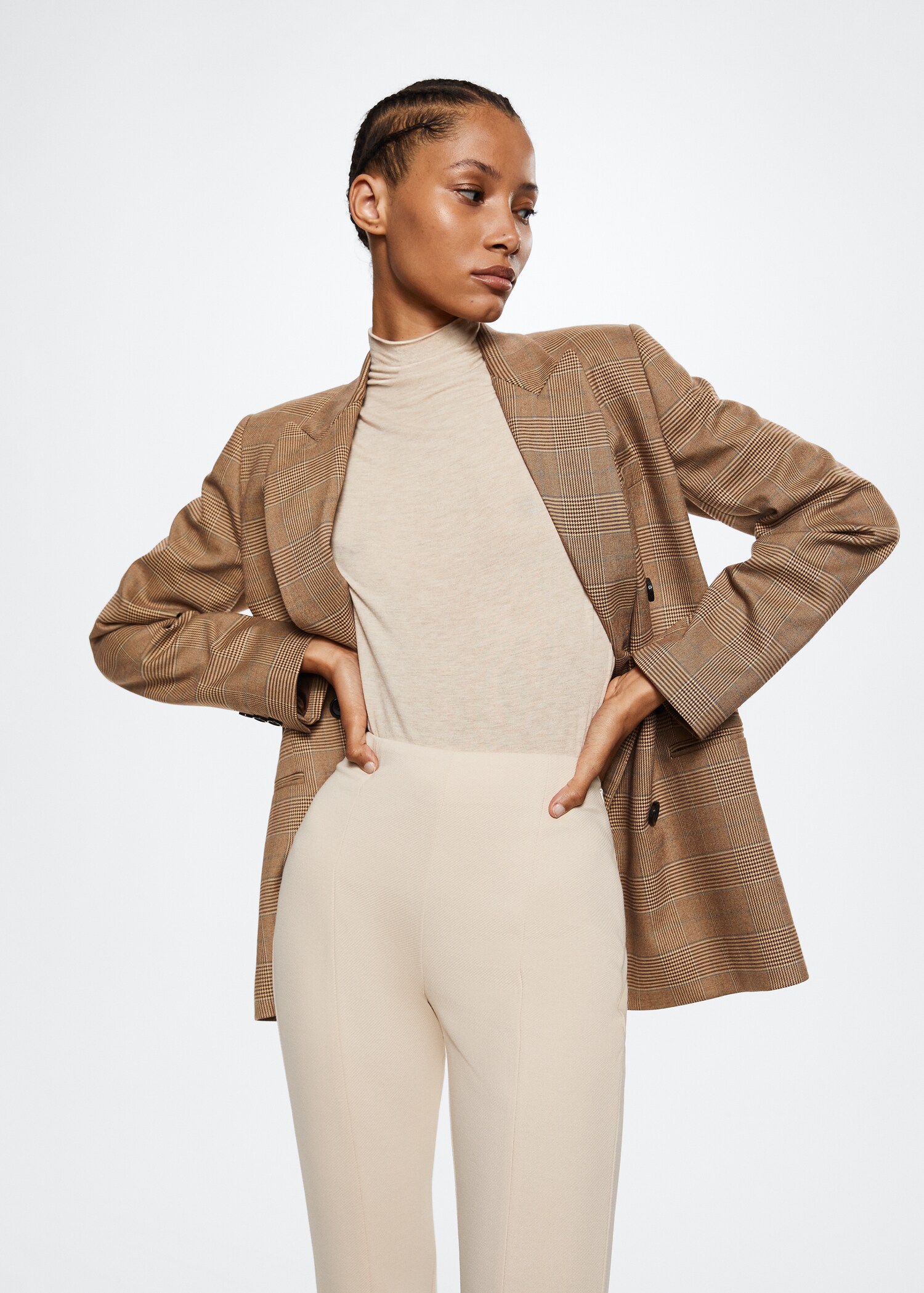 Pantalon Bob straight-fit délavé foncé - Détail de l'article 1