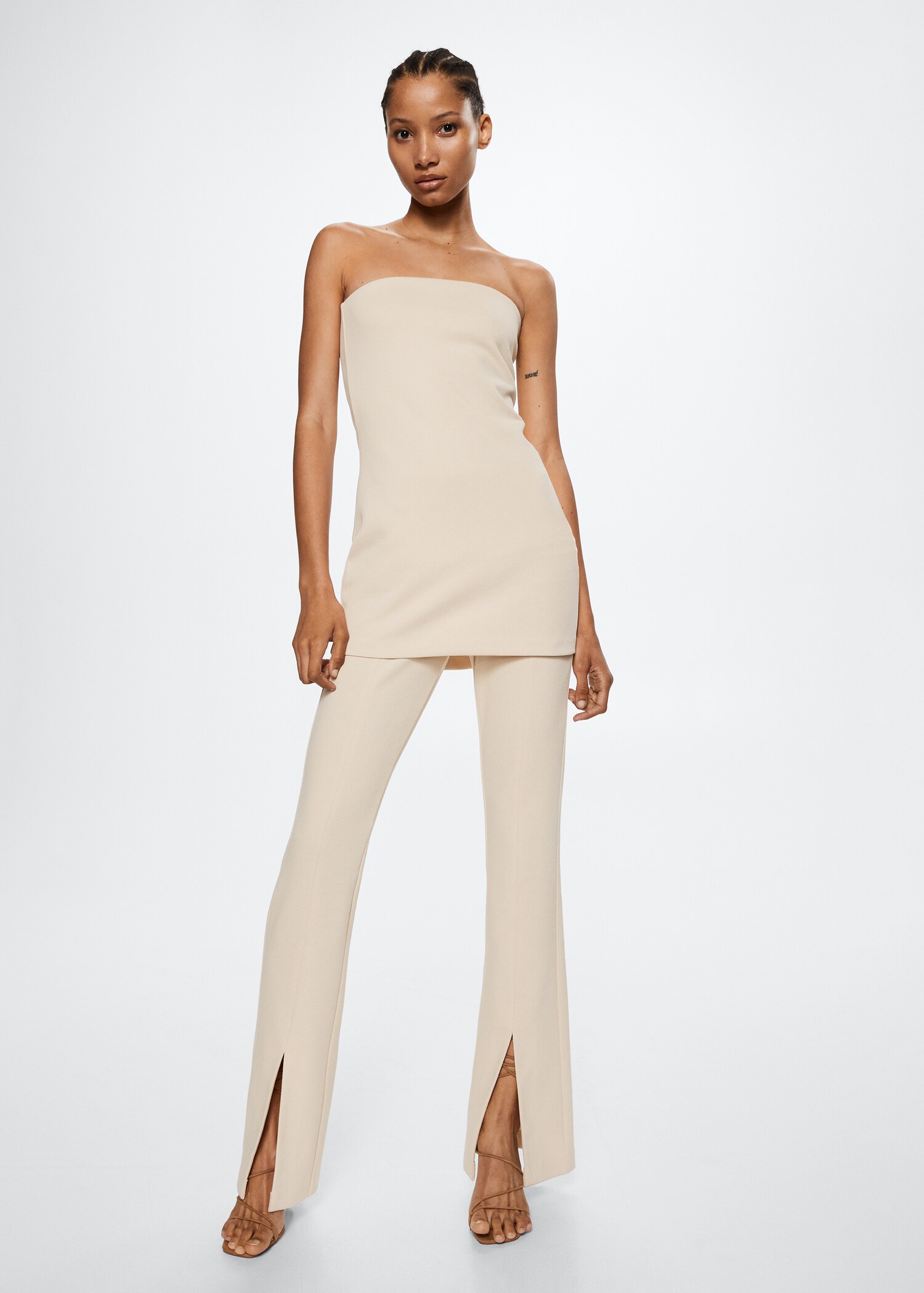 Pantalon Bob straight-fit délavé foncé - Détail de l'article 6
