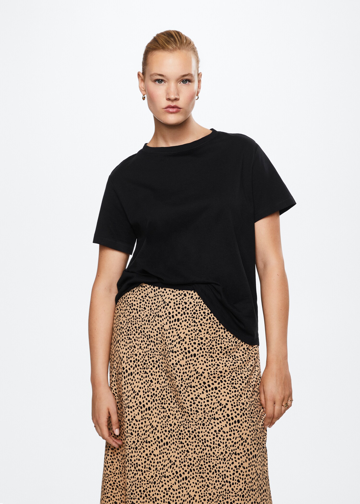 Falda midi estampada - Detalle del artículo 5
