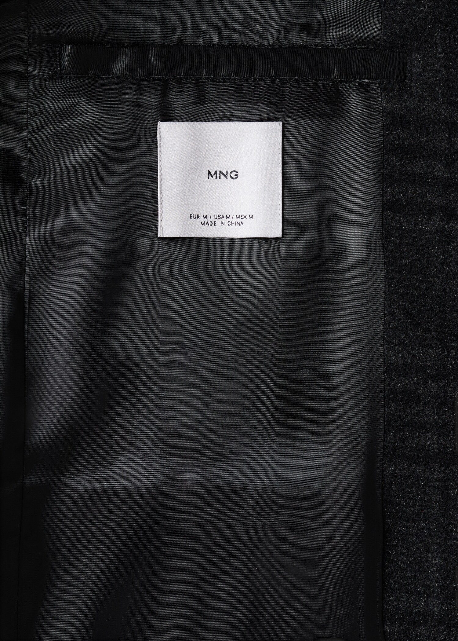Long recycled wool coat - Details of the article 8