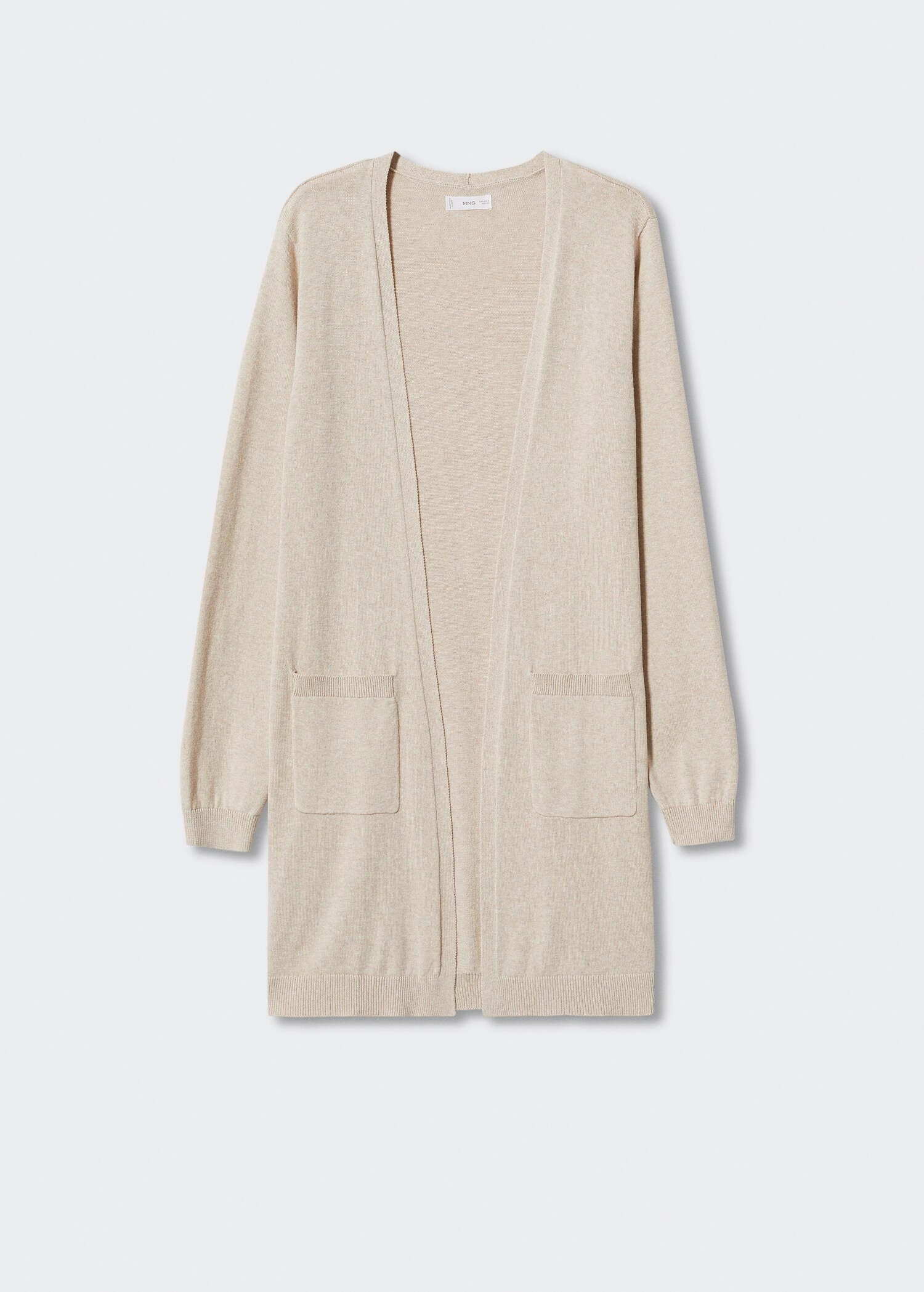 Cotton-blend cardigan - Article without model