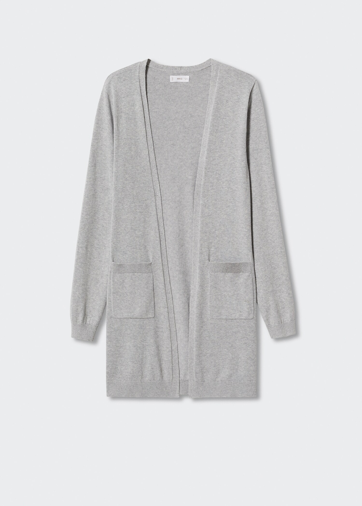 Cotton-blend cardigan - Article without model