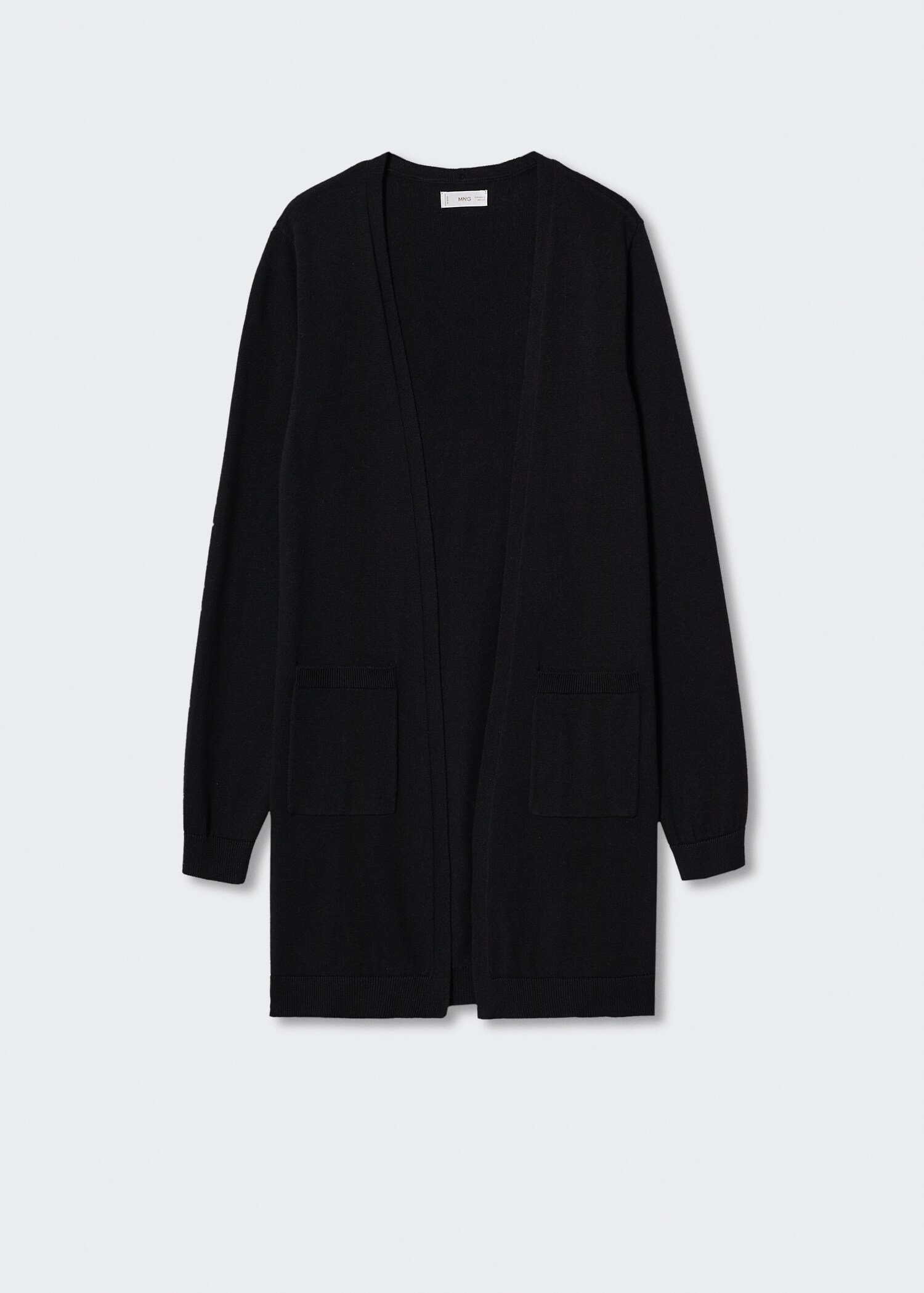 Cotton-blend cardigan - Article without model