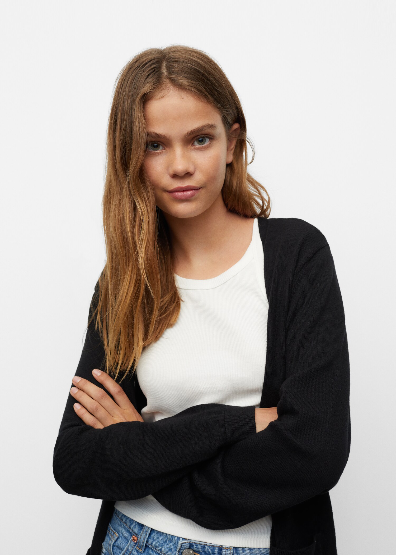 Cotton-blend cardigan - Details of the article 2