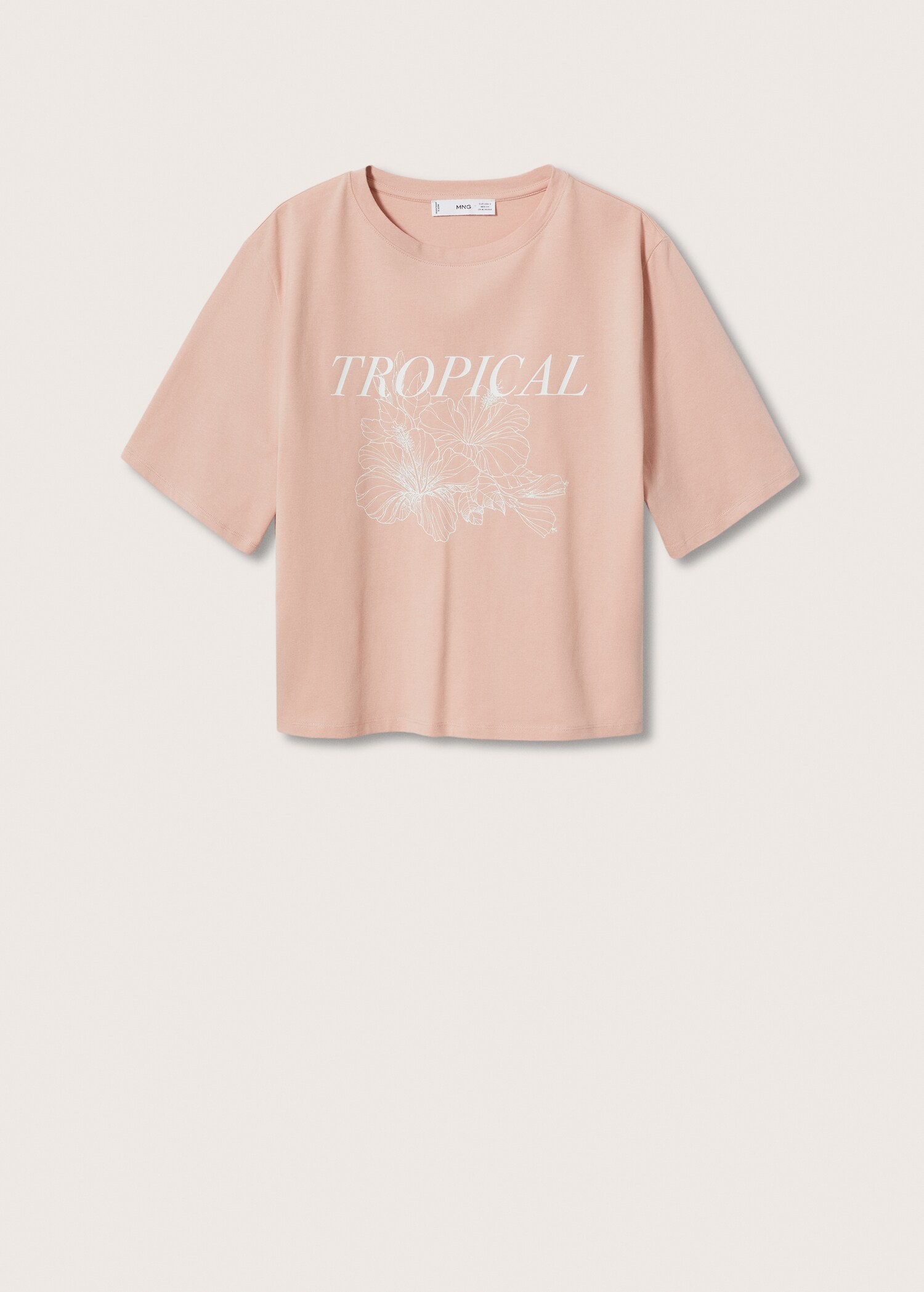 T-shirt en imprimé tropical - Article sans modèle