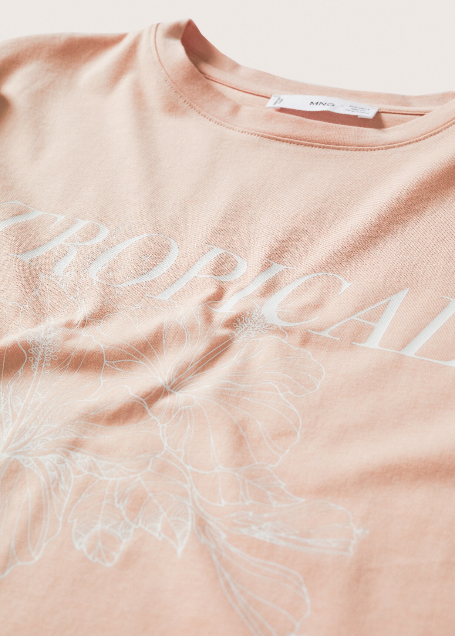 T-shirt en imprimé tropical - Détail de l'article 8