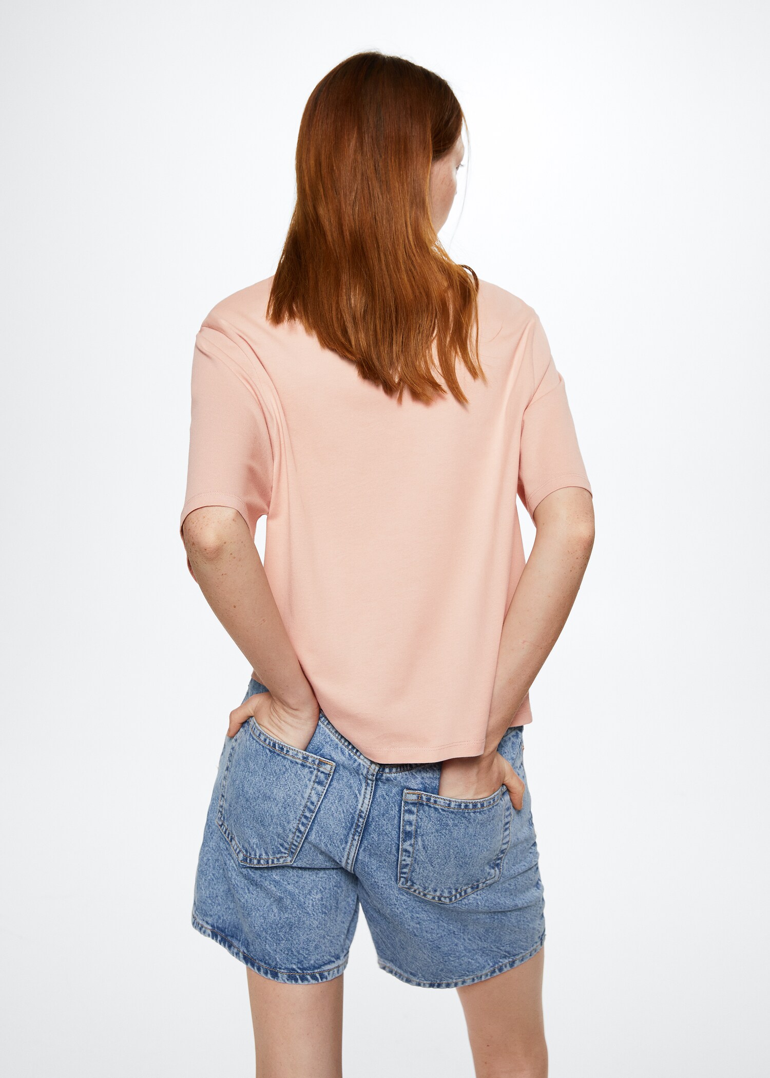 T-shirt en imprimé tropical - Verso de l’article
