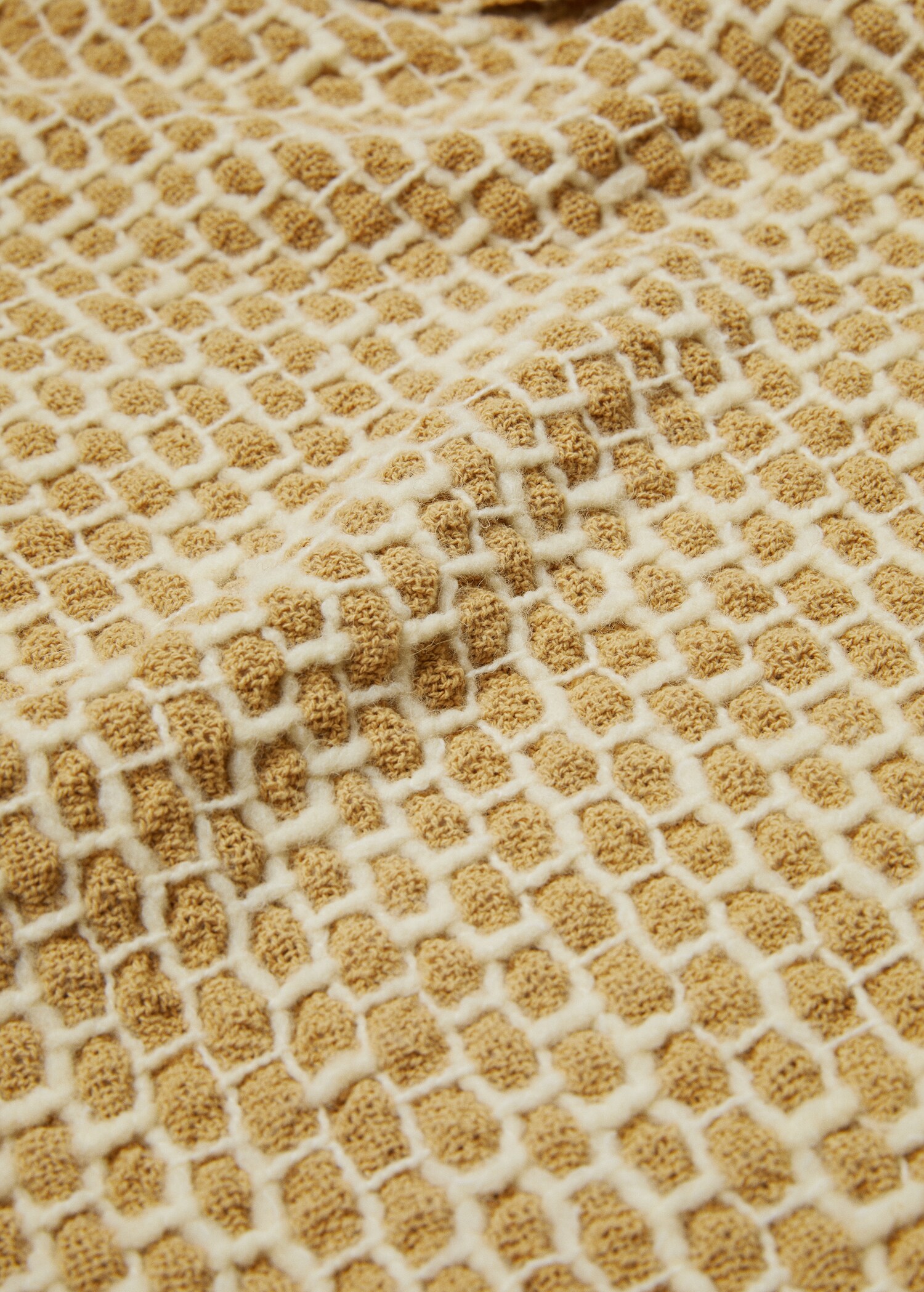Manta tejido mezcla de lana 180x130cm - Detalle del artículo 2