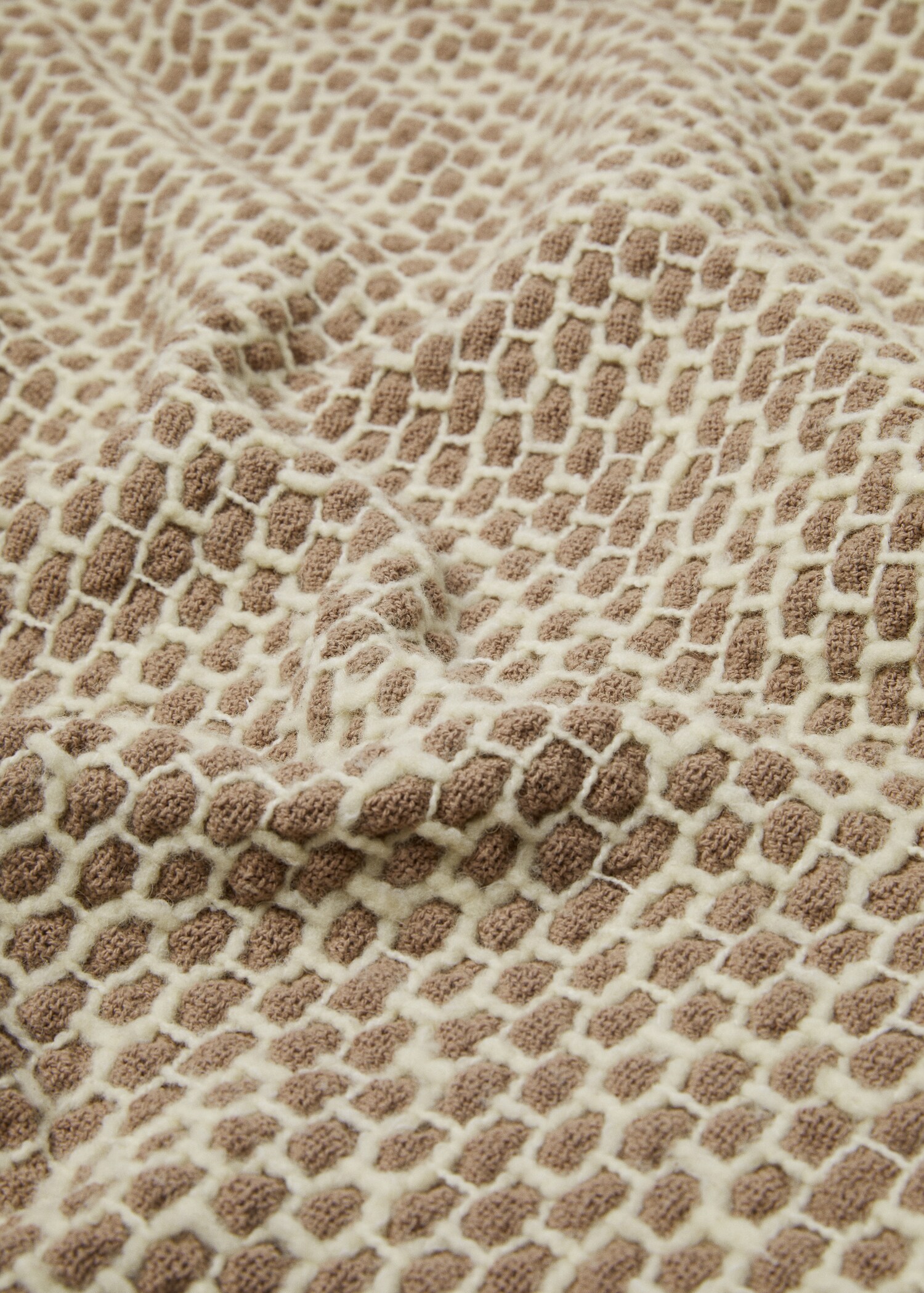 Manta tejido mezcla de lana 180x130cm - Detalle del artículo 2