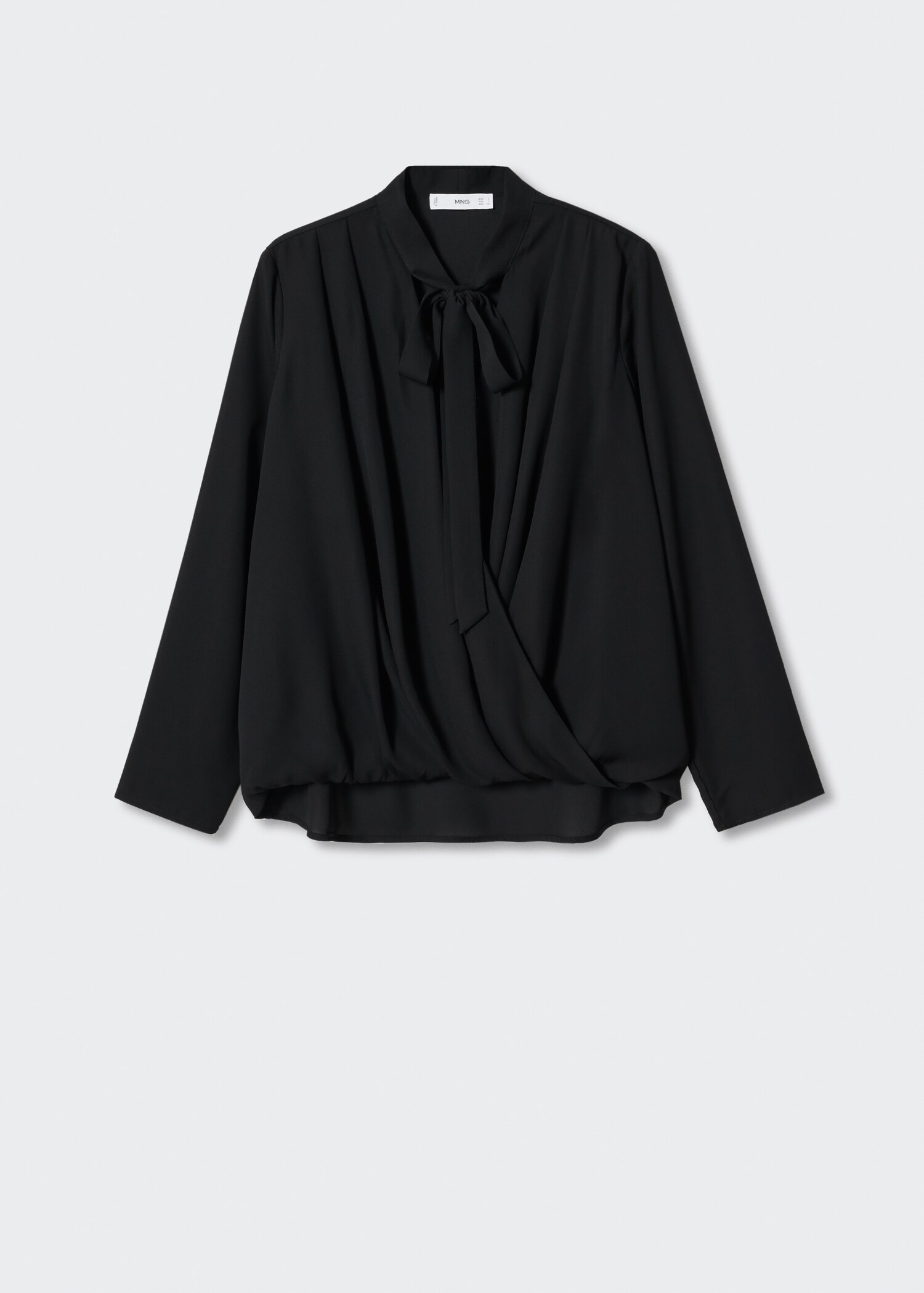 Blouse croisée nœud - Article sans modèle