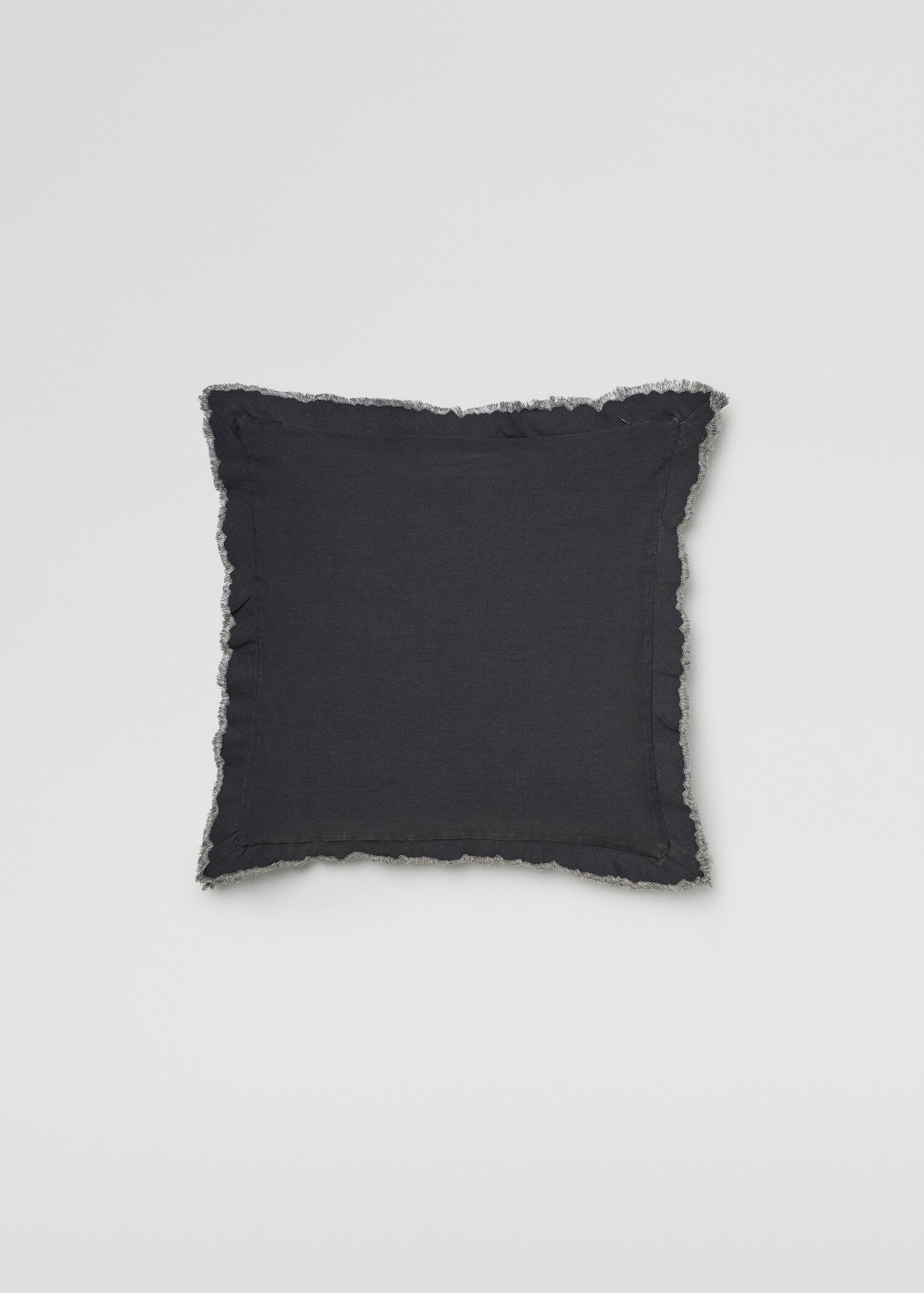 100% cotton cushion cover 19.69x19.69 in - Reverse of the article