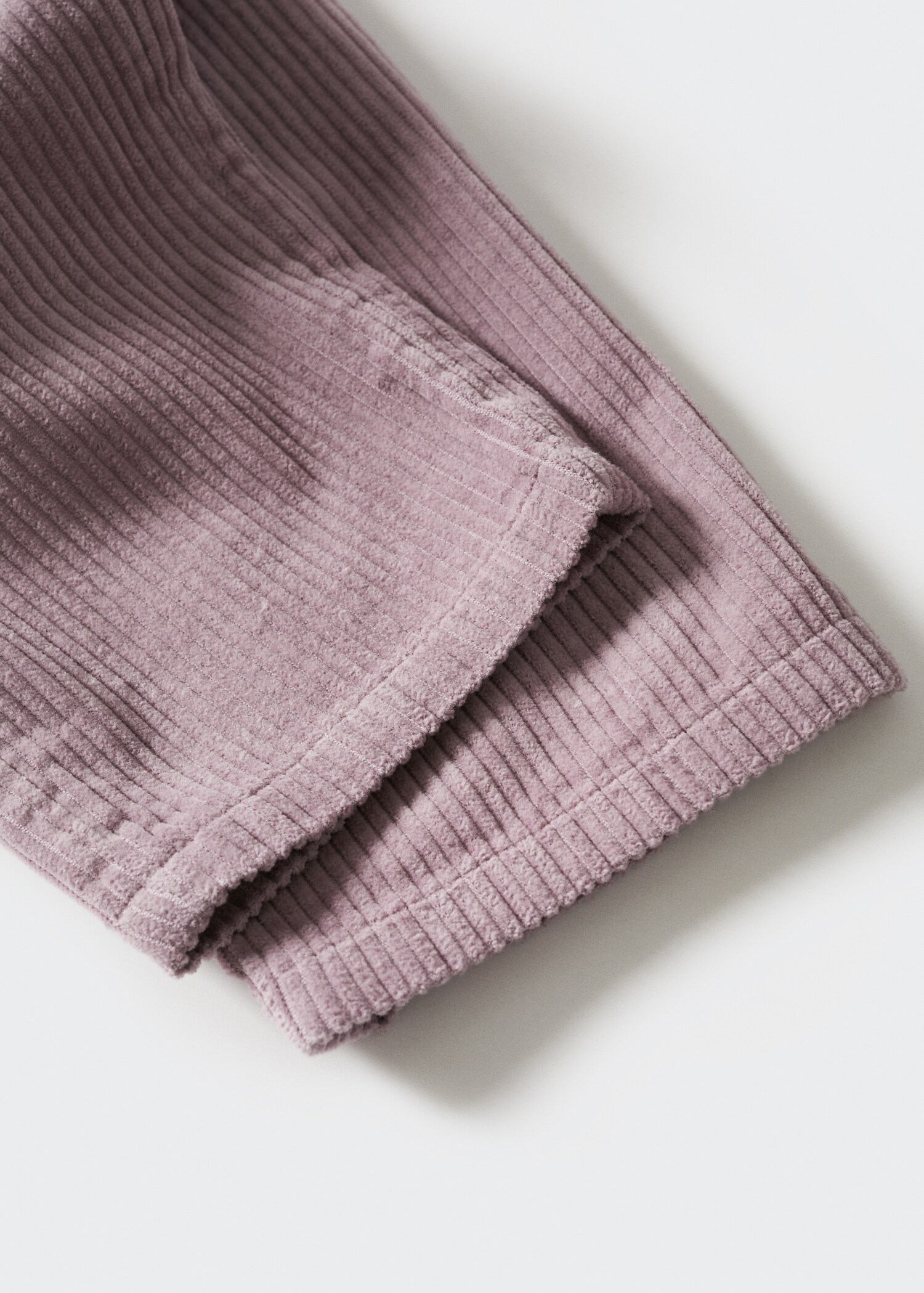 Corduroy trousers with elastic waist - Details of the article 9