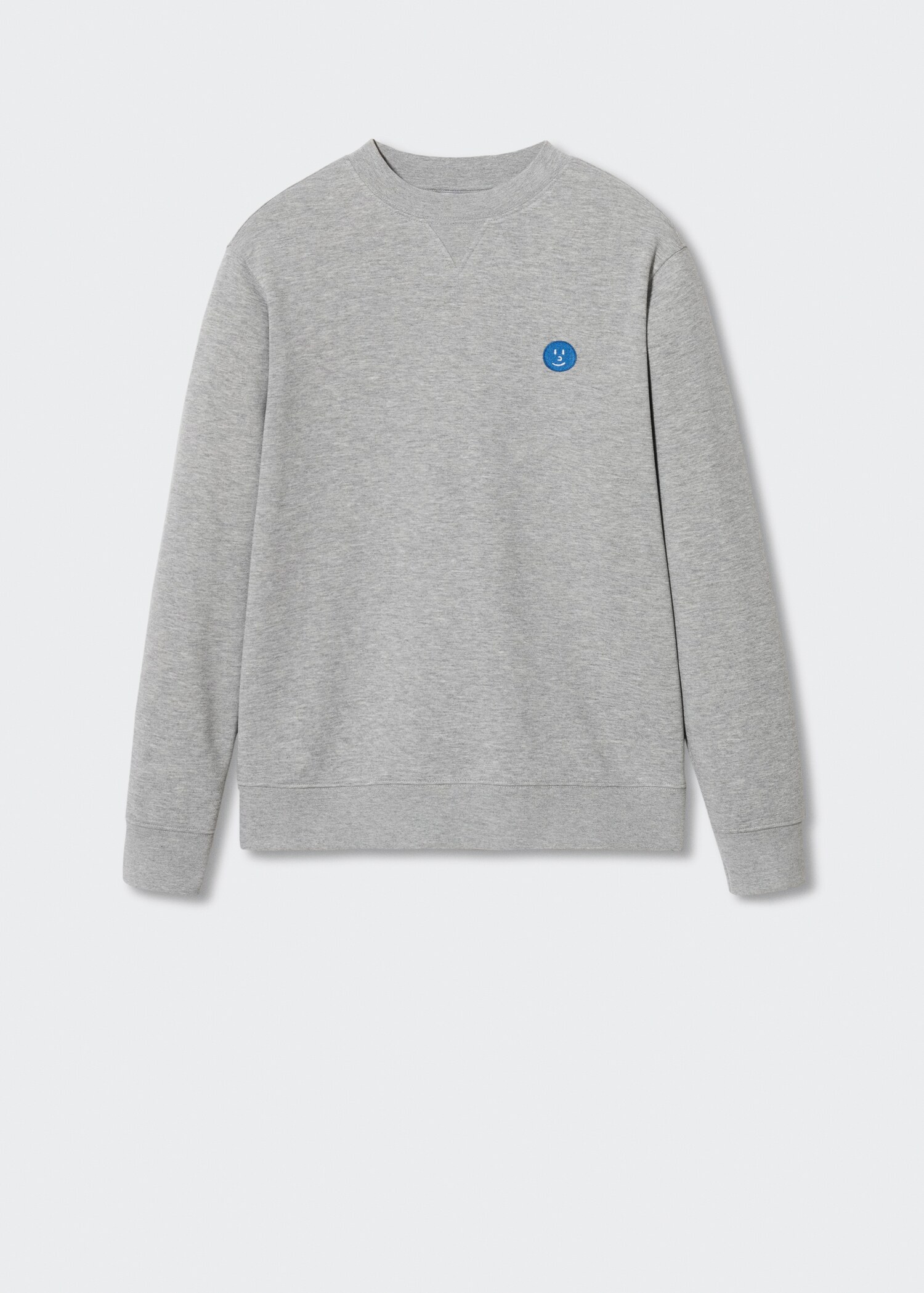 Embroidered cotton sweatshirt - Article without model