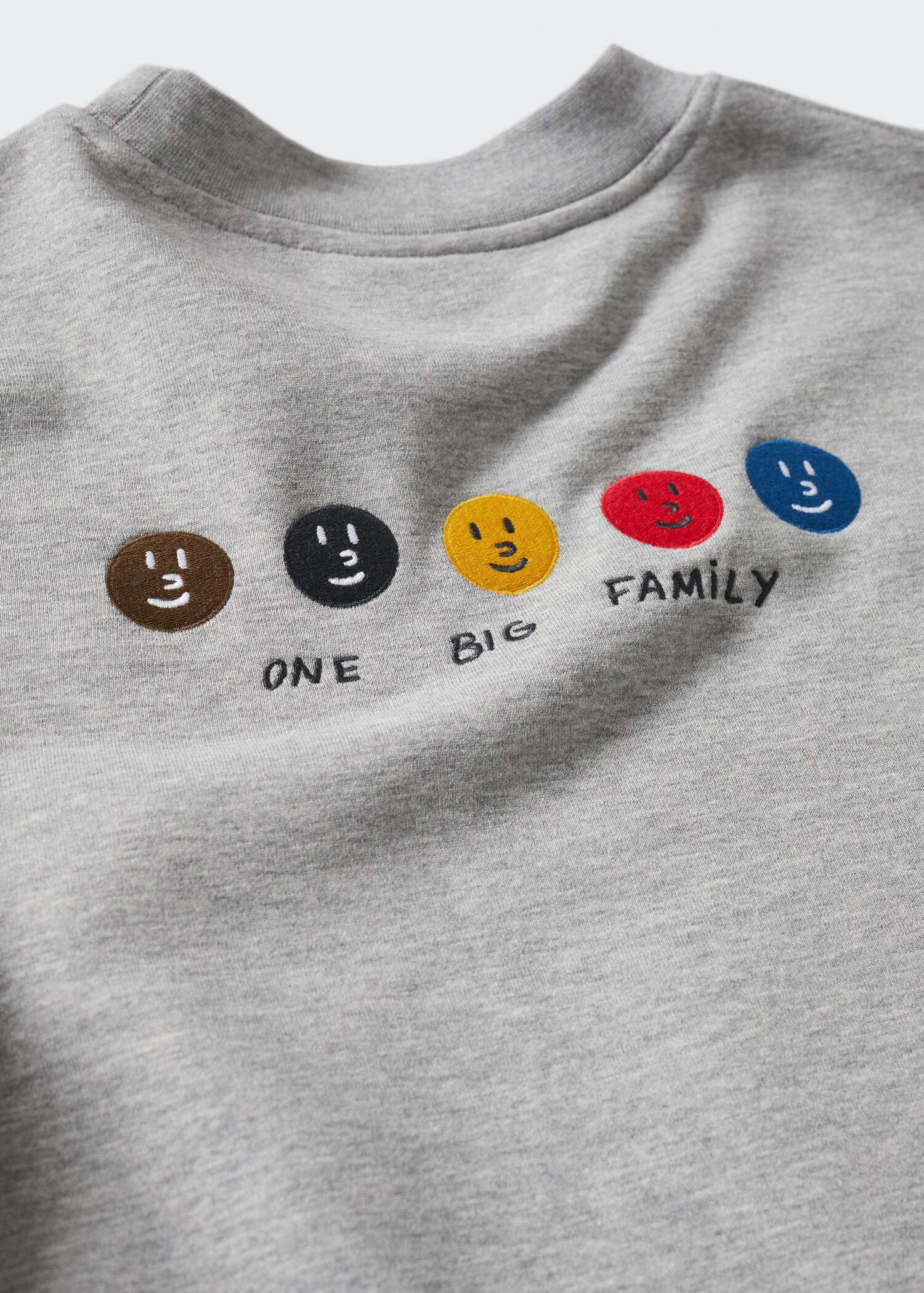 Embroidered cotton sweatshirt - Details of the article 8