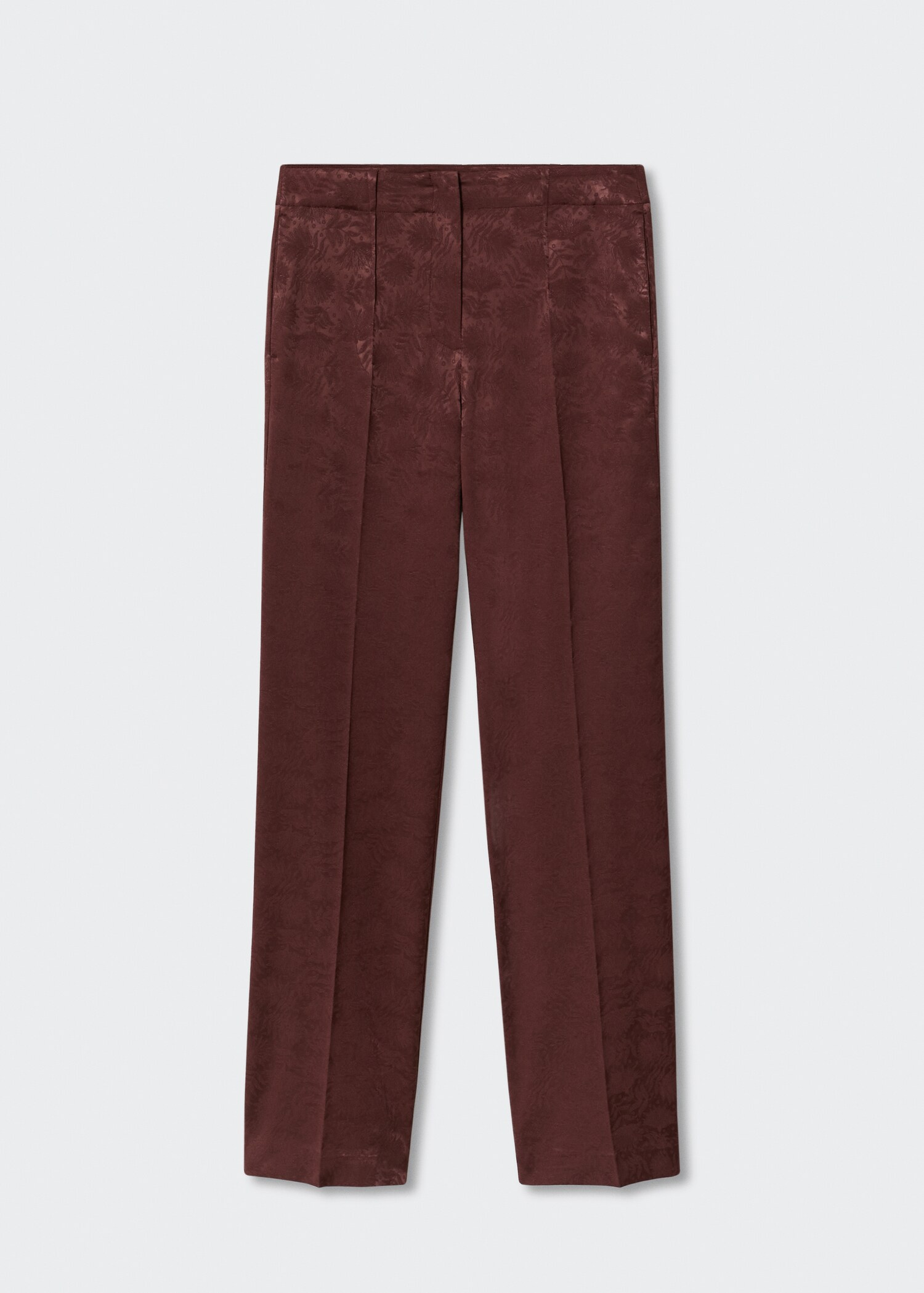Jacquard fluid trousers - Article without model