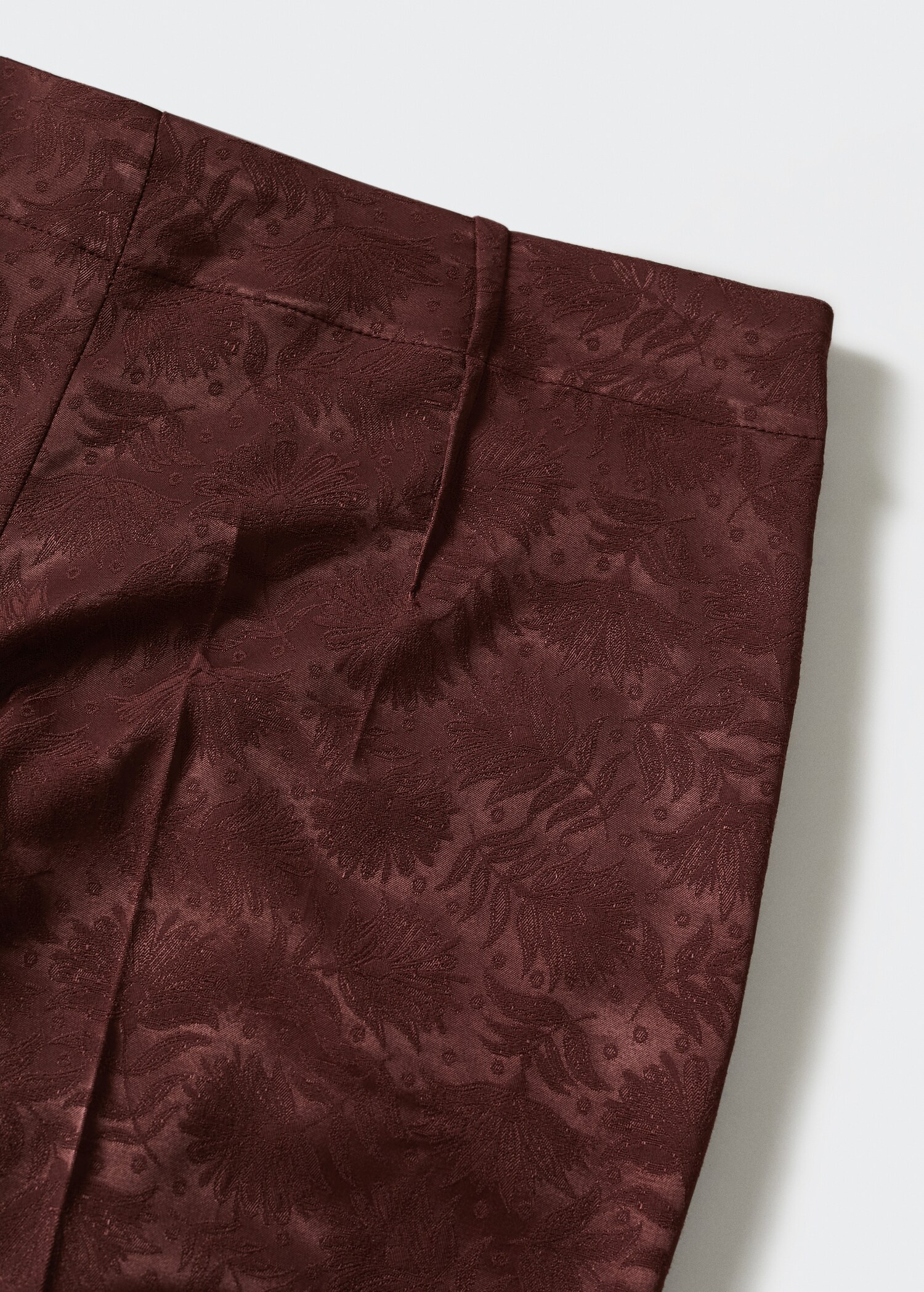 Jacquard fluid trousers - Details of the article 8