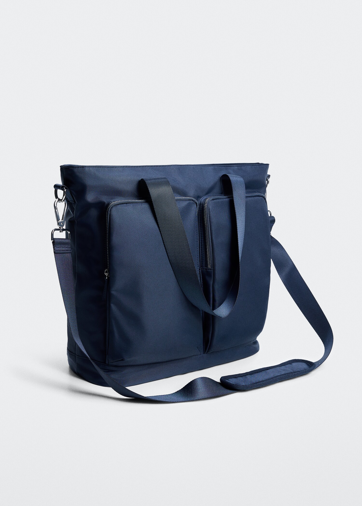 Nylon tote bag - Medium plane