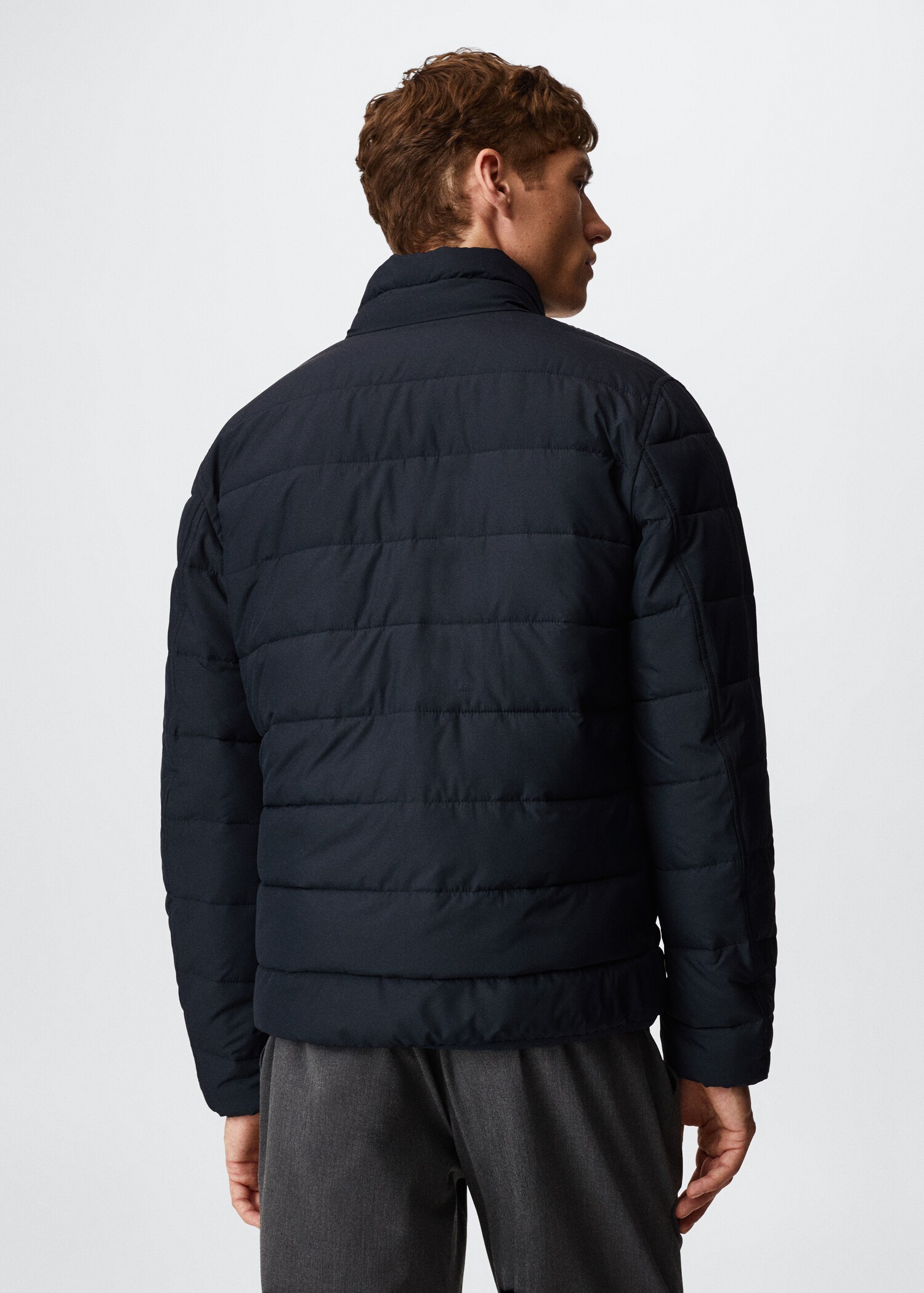 Ultra-light padded jacket - Reverse of the article