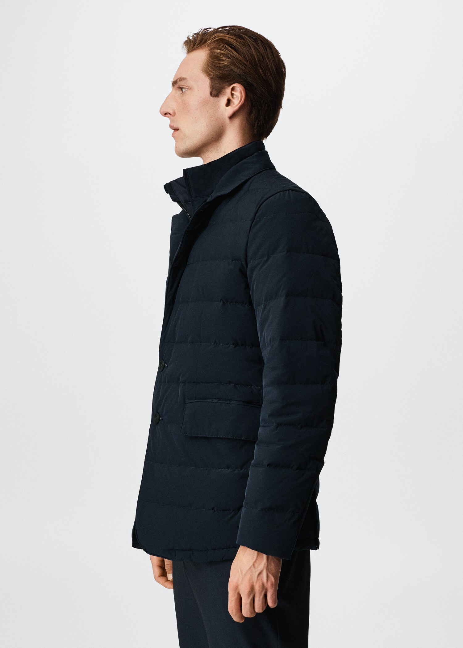 Steppjacke mit Revers - Detail des Artikels 2