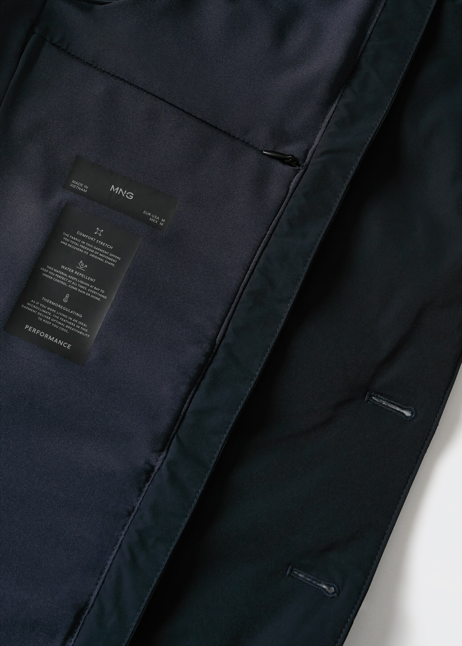 Steppjacke mit Revers - Detail des Artikels 8