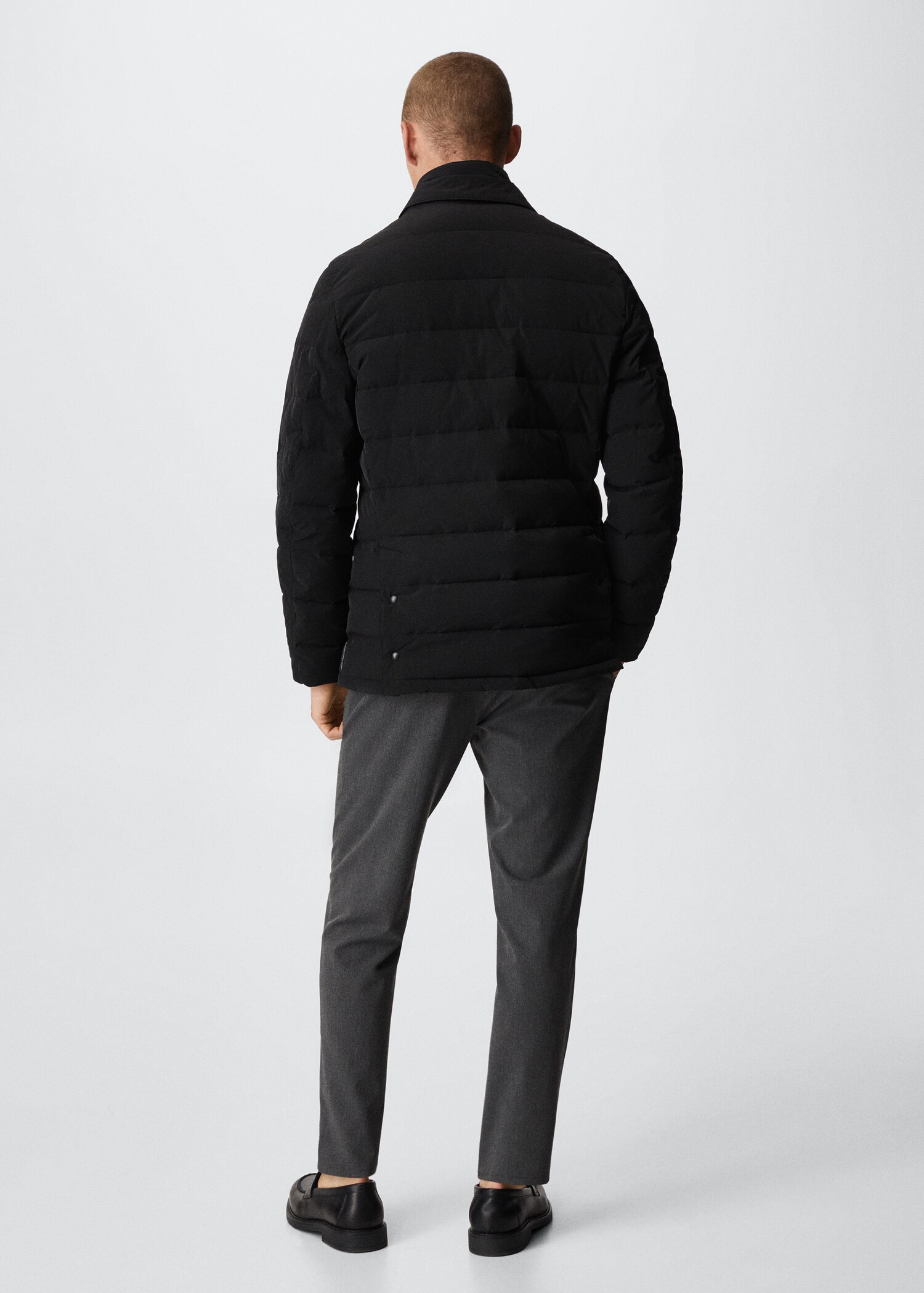 Chaqueta acolchada solapas - Reverso del artículo