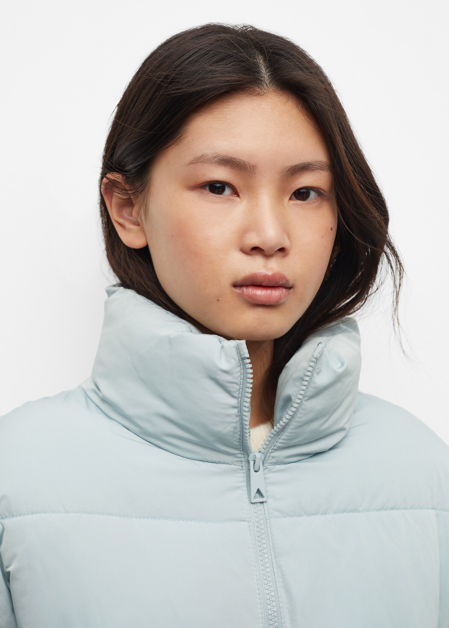 Short quilted anorak - Details of the article 3