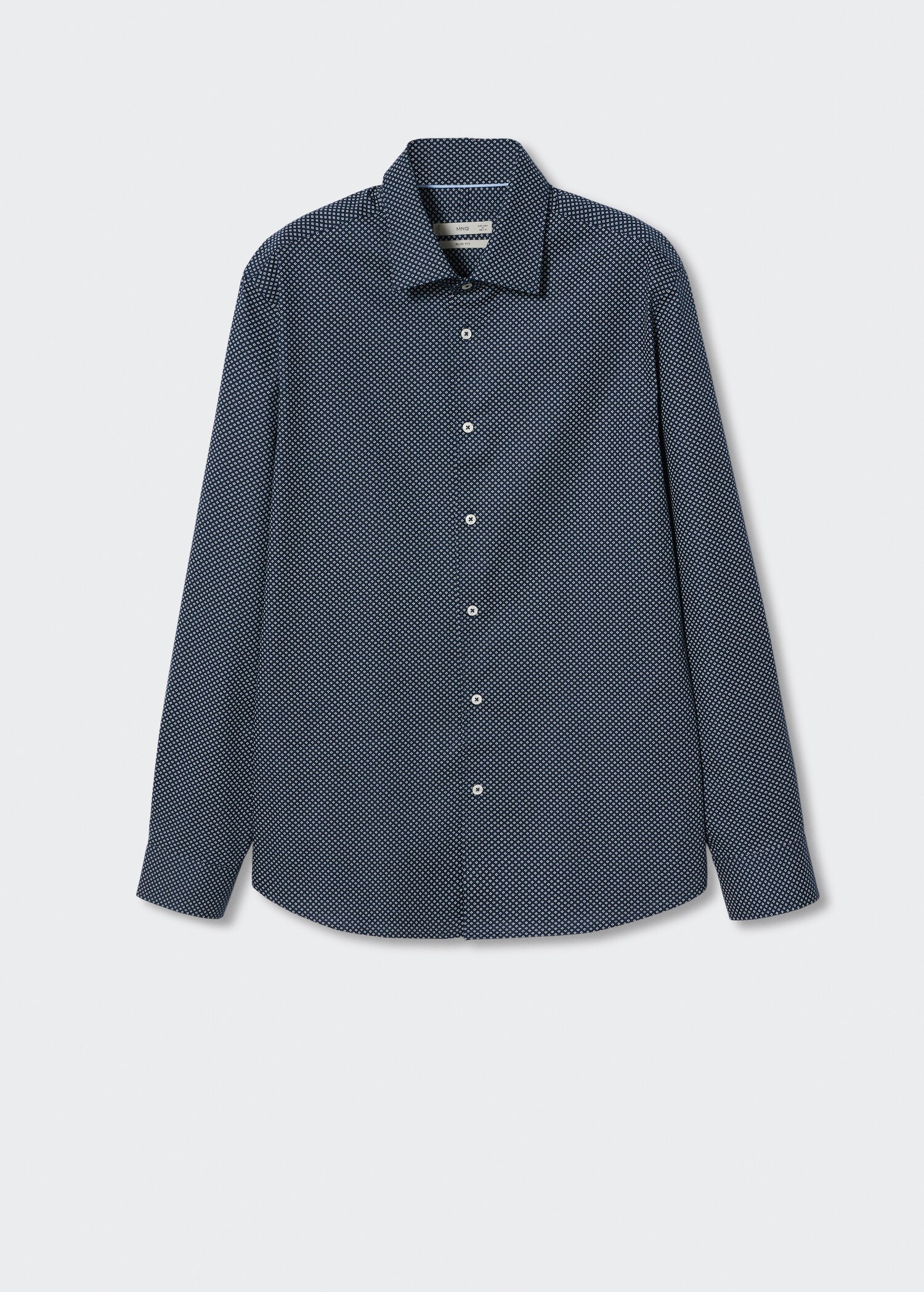 Slim-fit printed shirt - Article without model