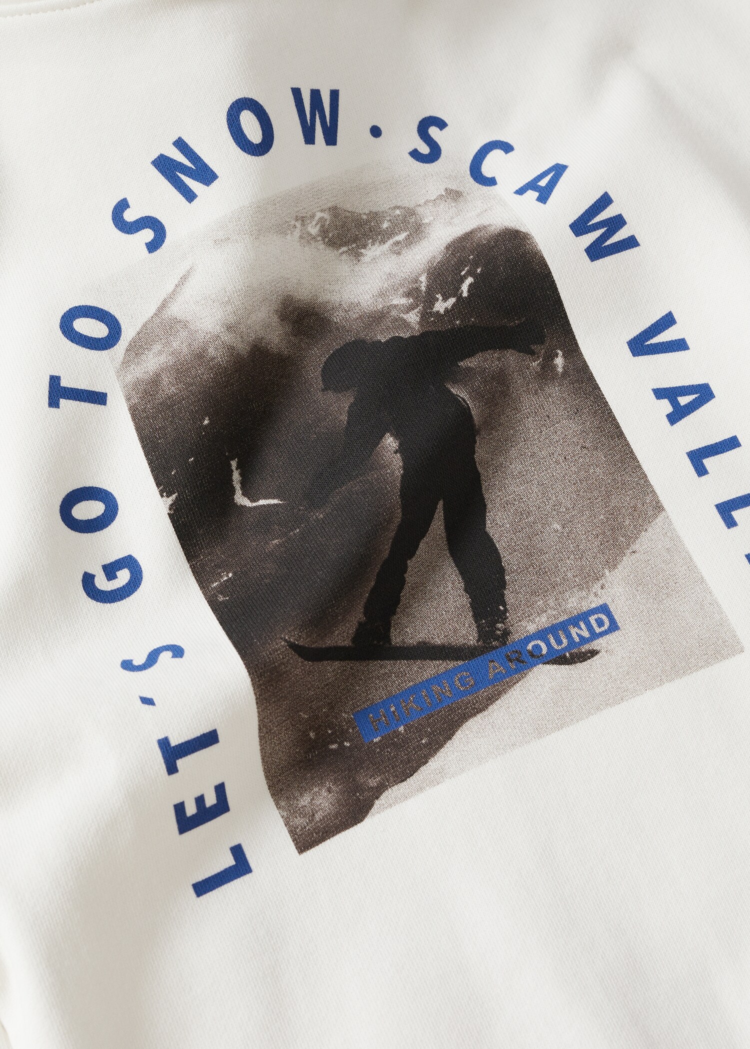 Sudadera estampada capucha - Detalle del artículo 8
