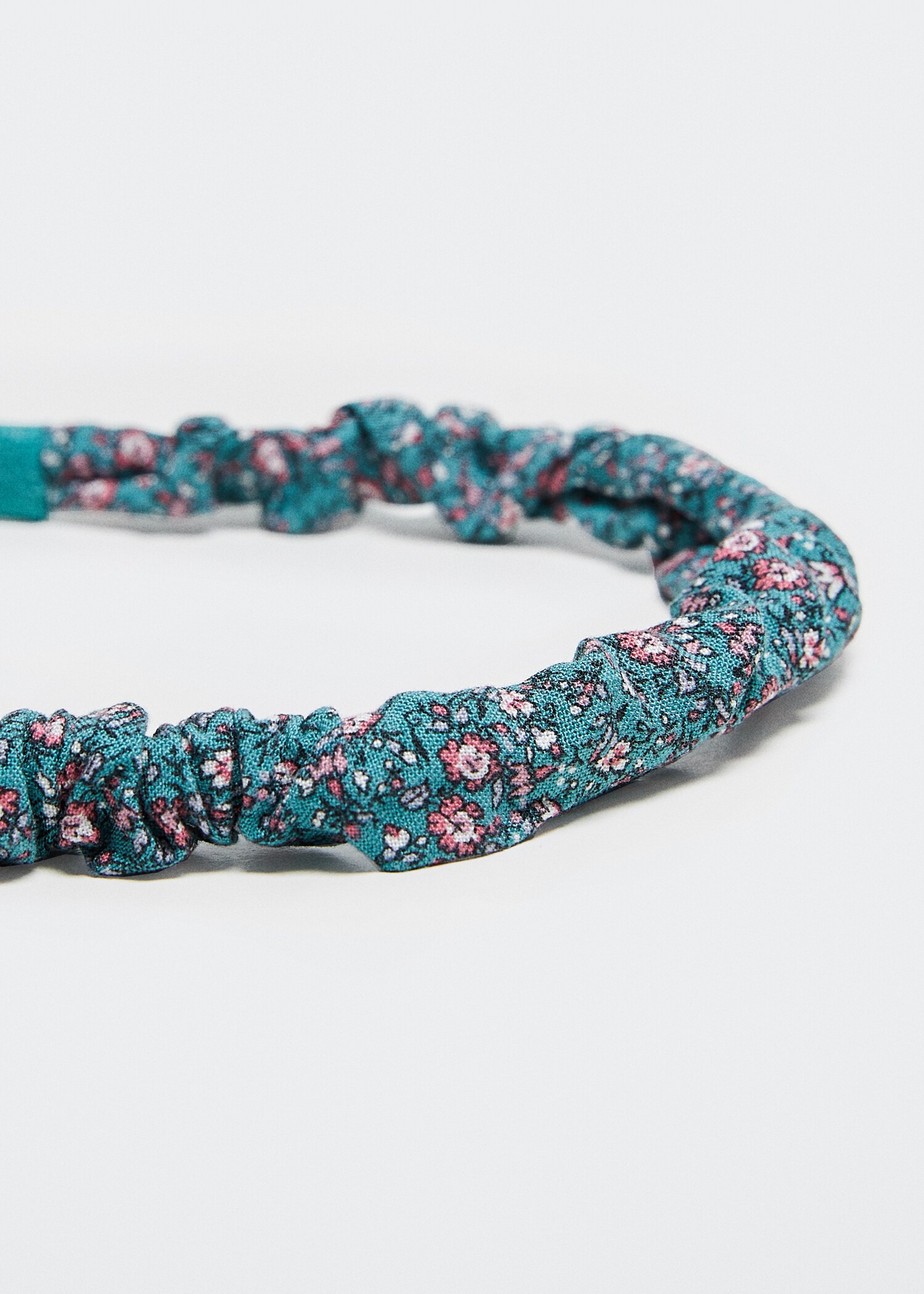Gathered printed headband - Medium plane