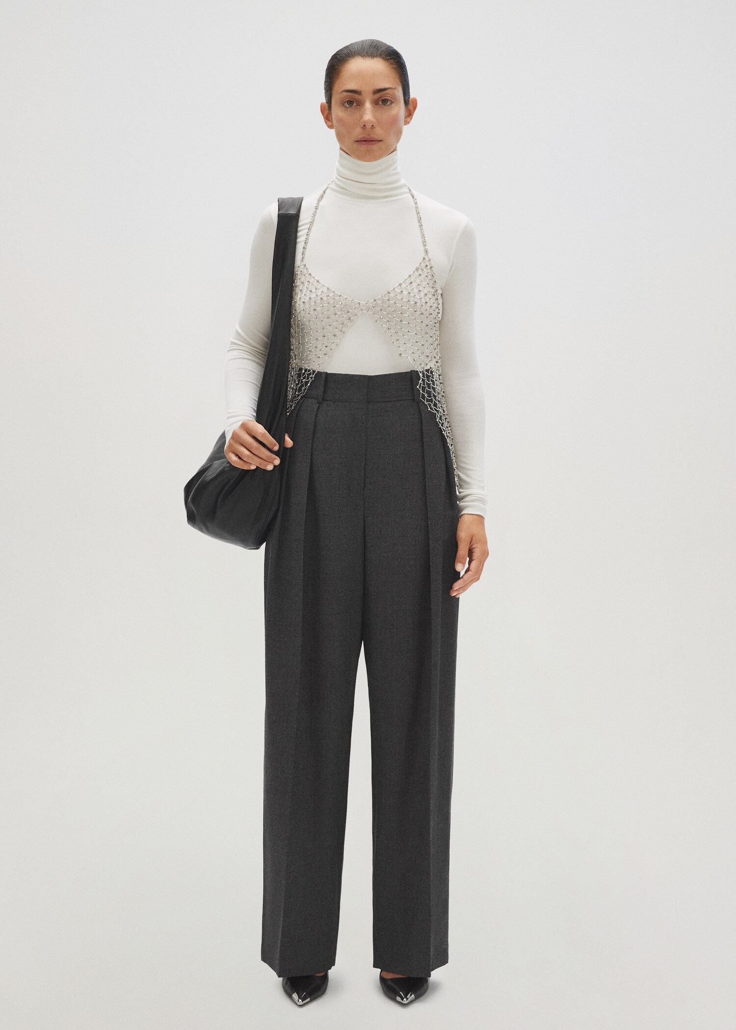 Wool long sleeve t-shirt - Details of the article 7