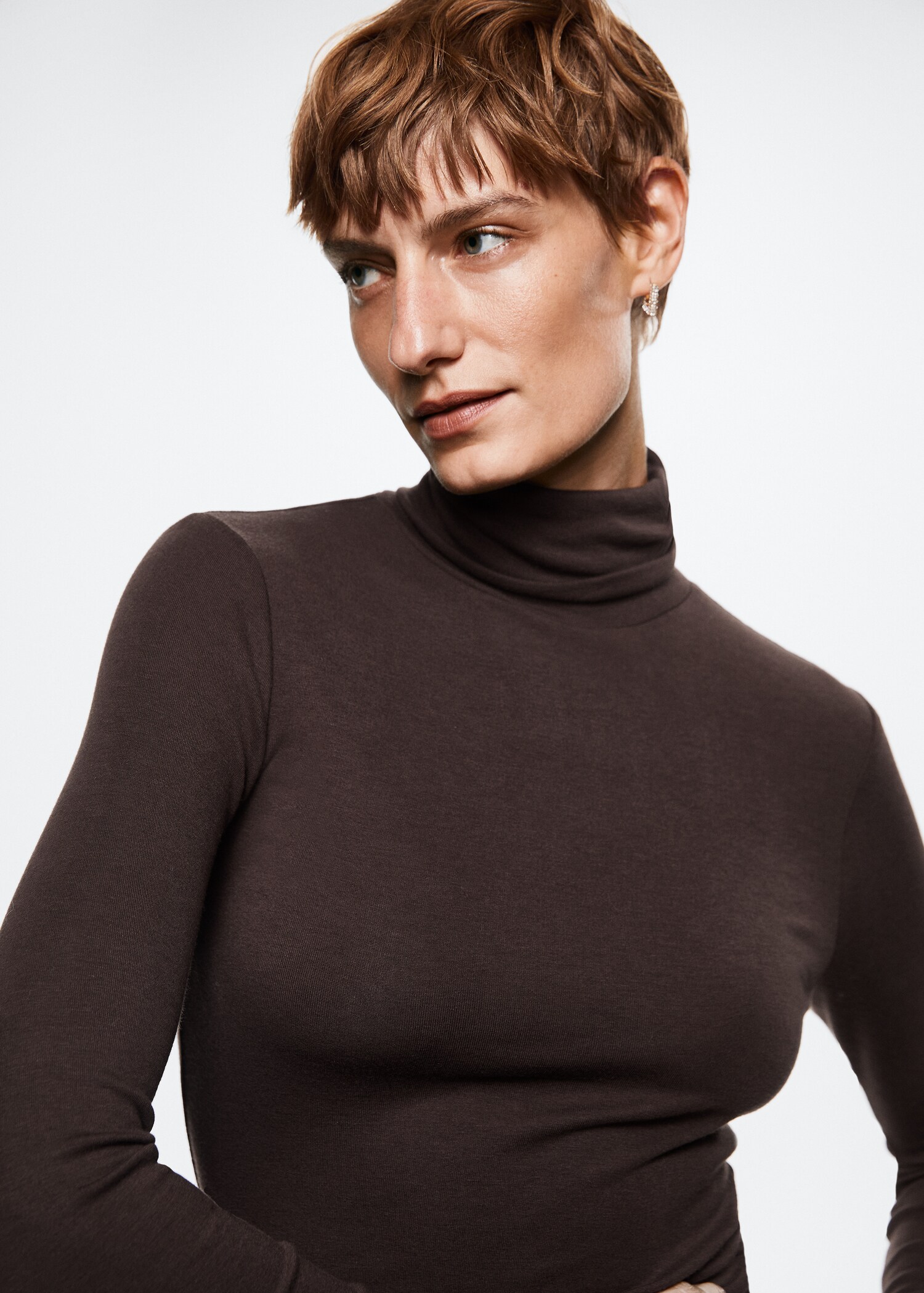 Wool long sleeve t-shirt - Details of the article 1