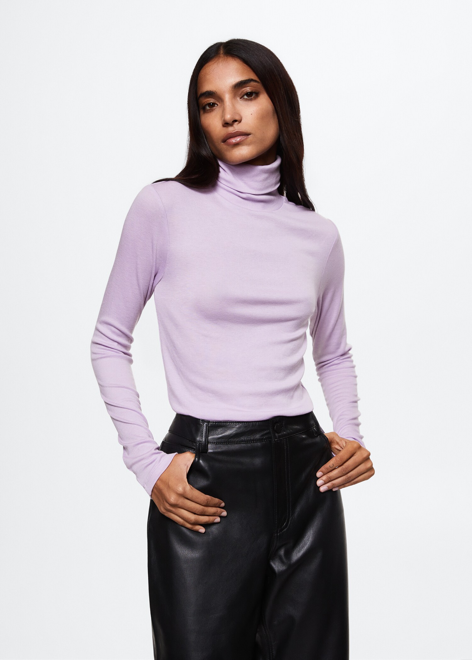 Wool long sleeve t-shirt - Medium plane