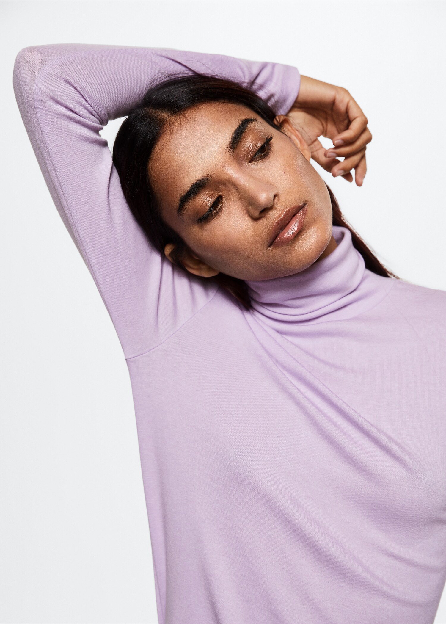 Wool long sleeve t-shirt - Details of the article 1