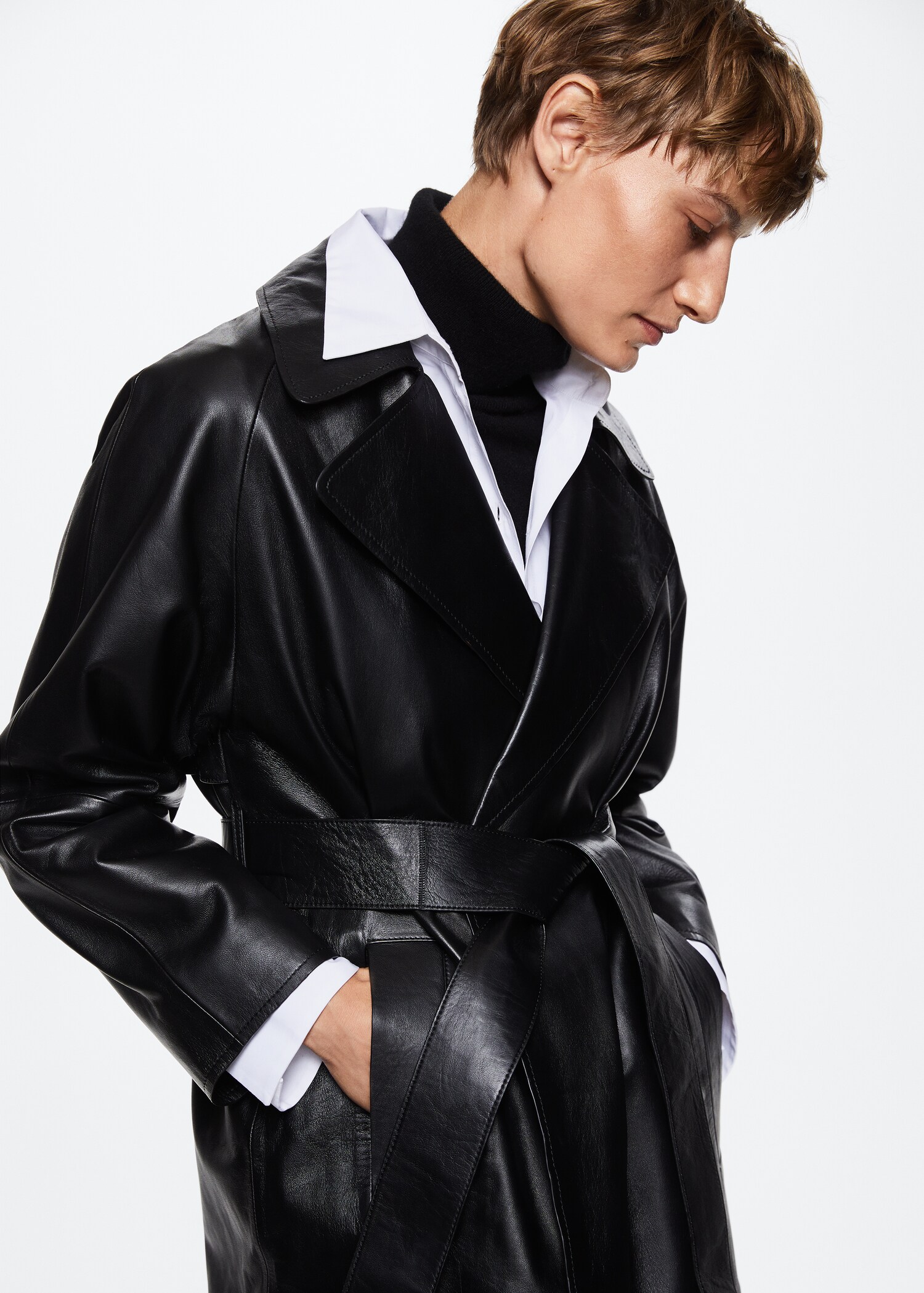 Trench 100 % cuir LWG - Détail de l'article 1
