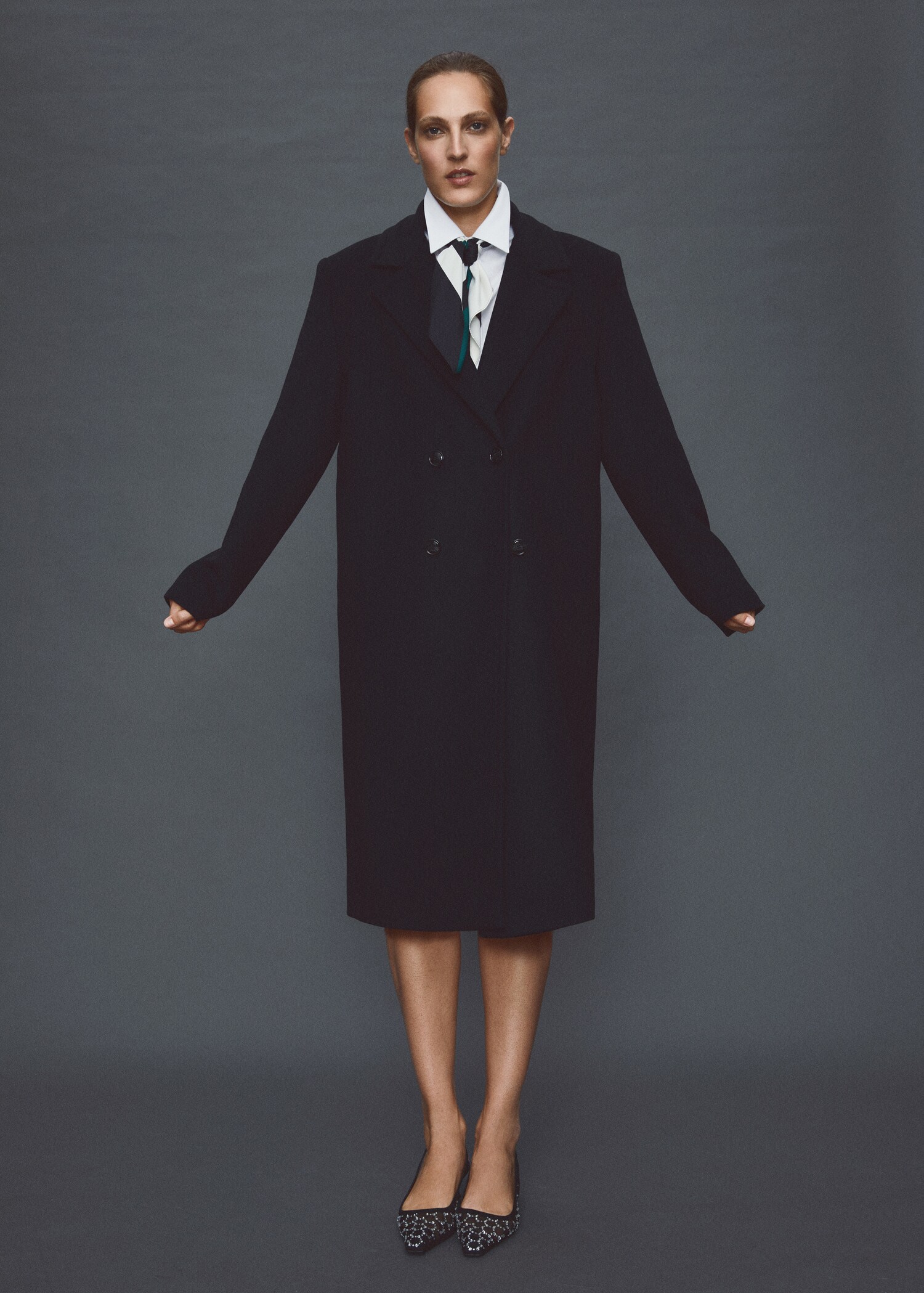 Manteau Tailored laine oversize - Détail de l'article 6