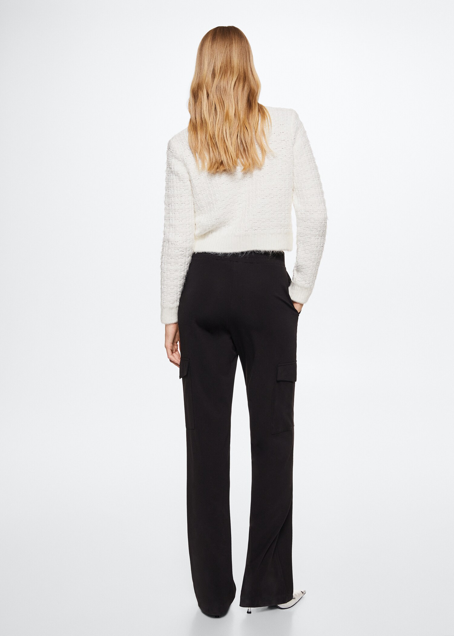 Pantalon cargo fluide - Verso de l’article