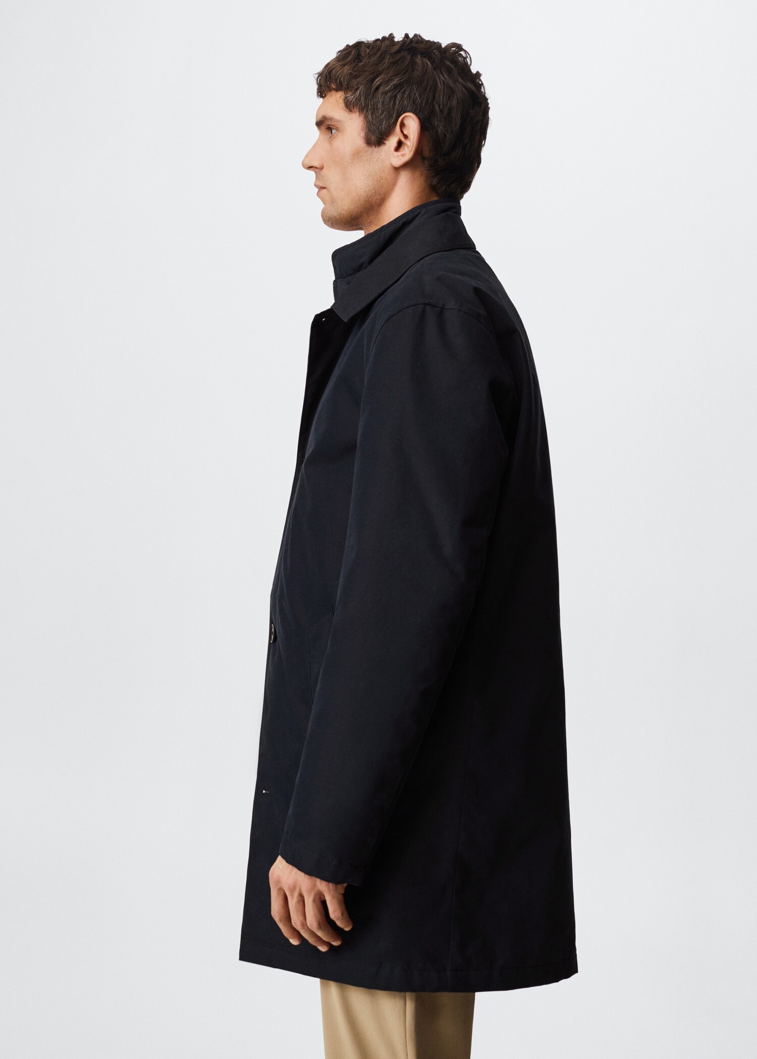 Water-repellent cotton parka - Details of the article 6