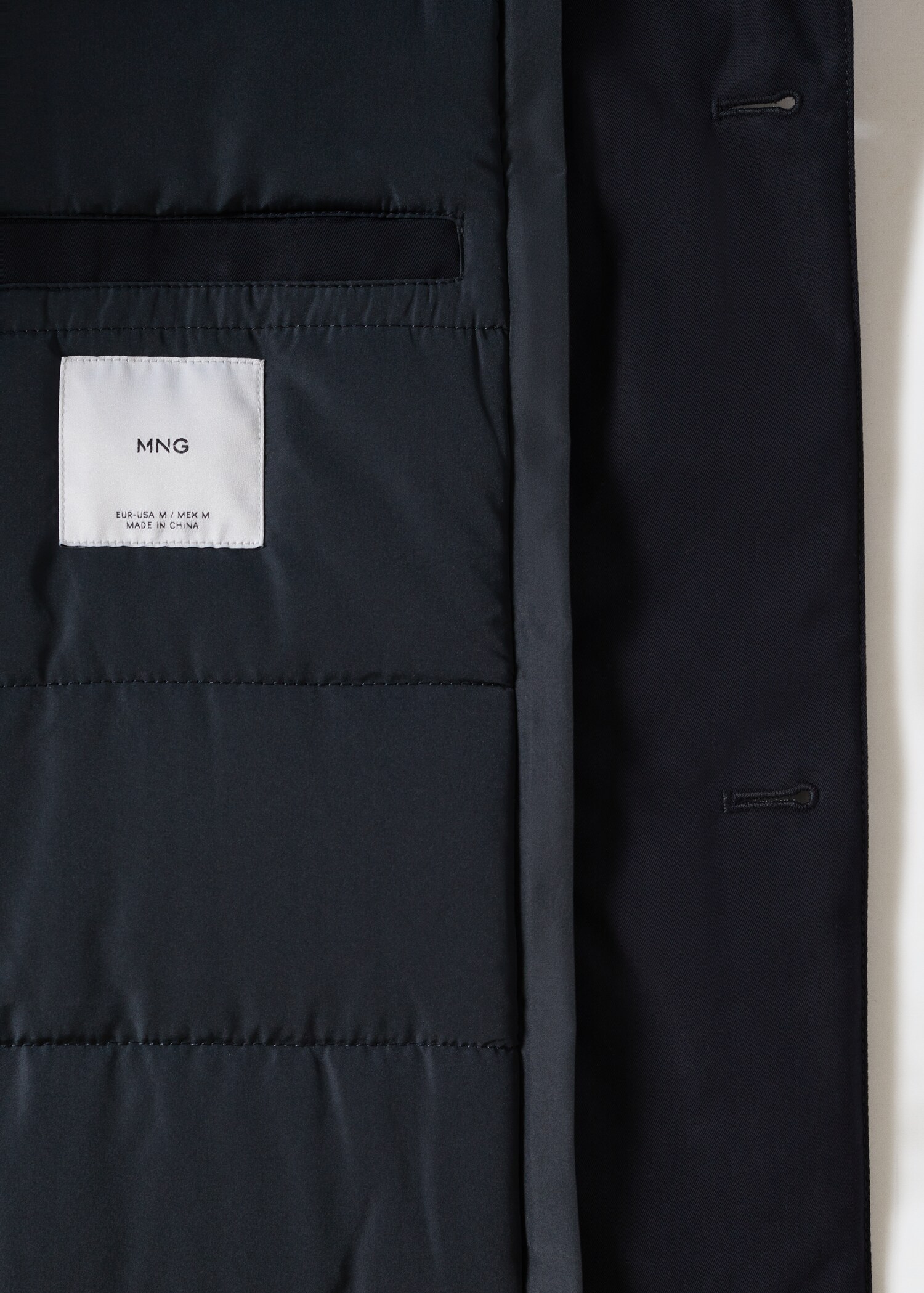 Water-repellent cotton parka - Details of the article 9