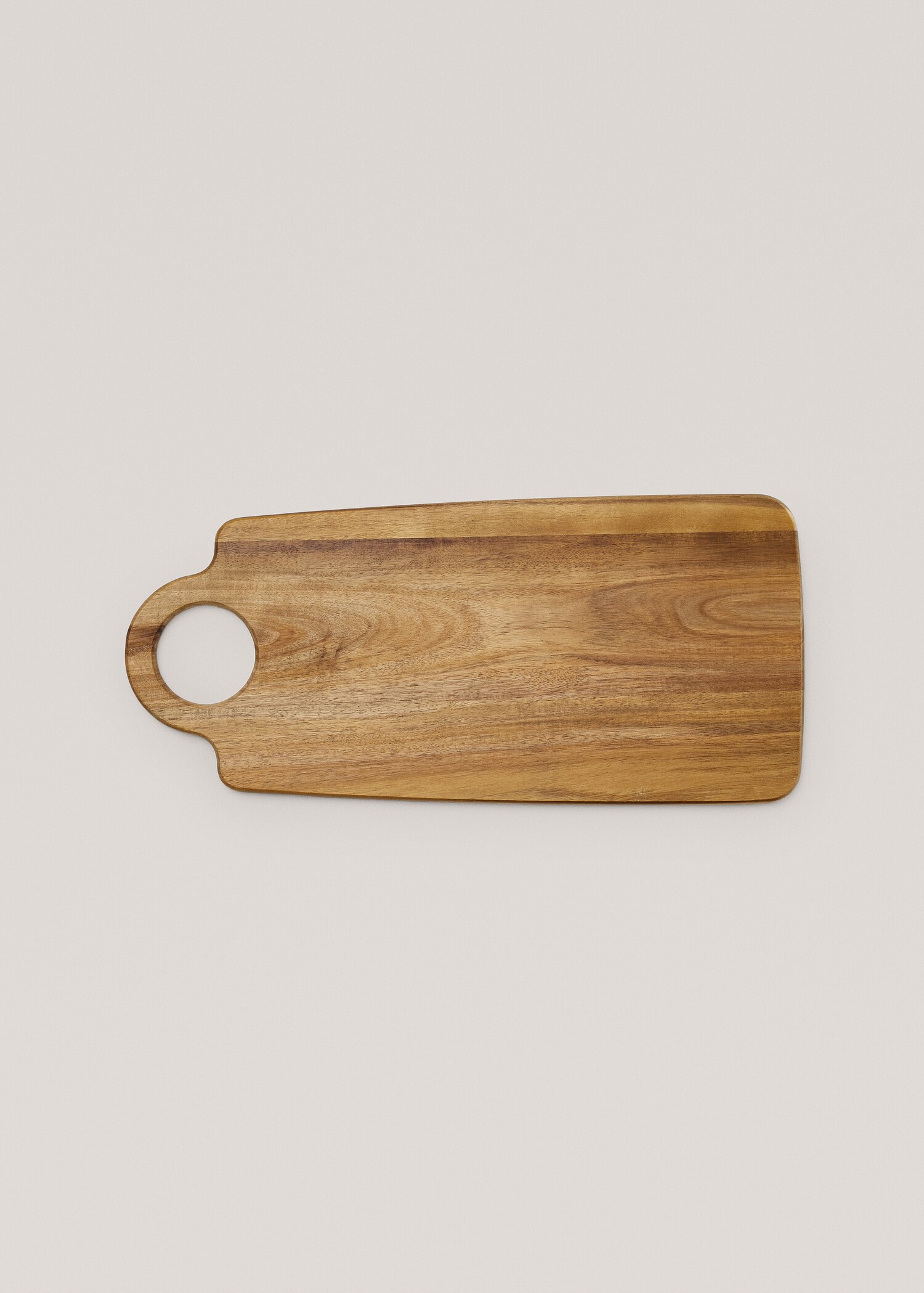 Tabla de cortar madera de acacia  - Artículo sin modelo