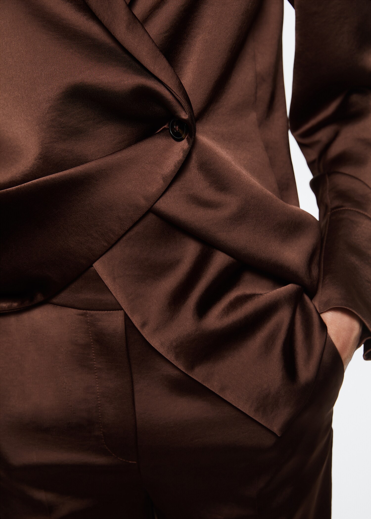 Veste satinée croisée - Détail de l'article 1