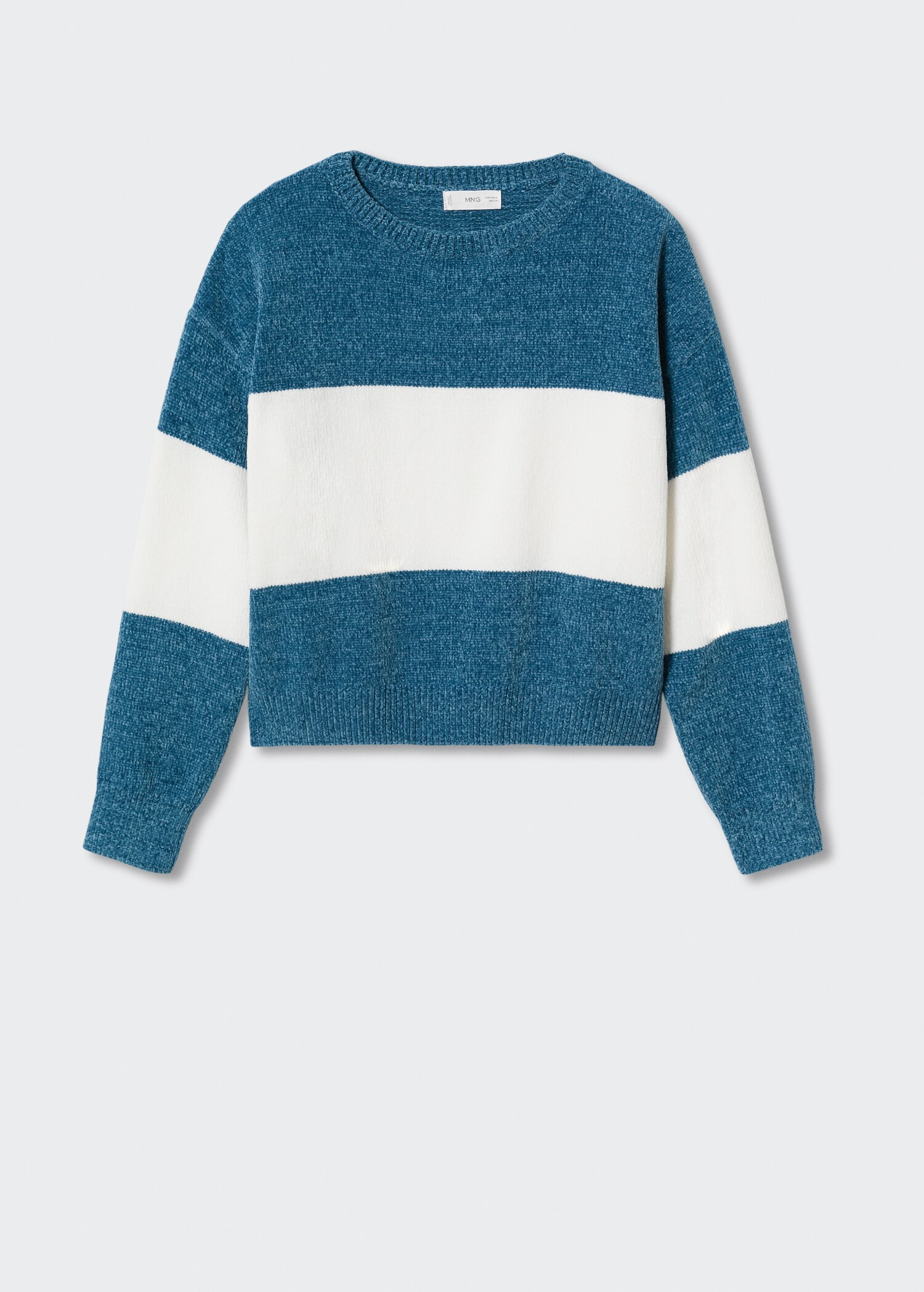 Striped knit sweater - Article without model